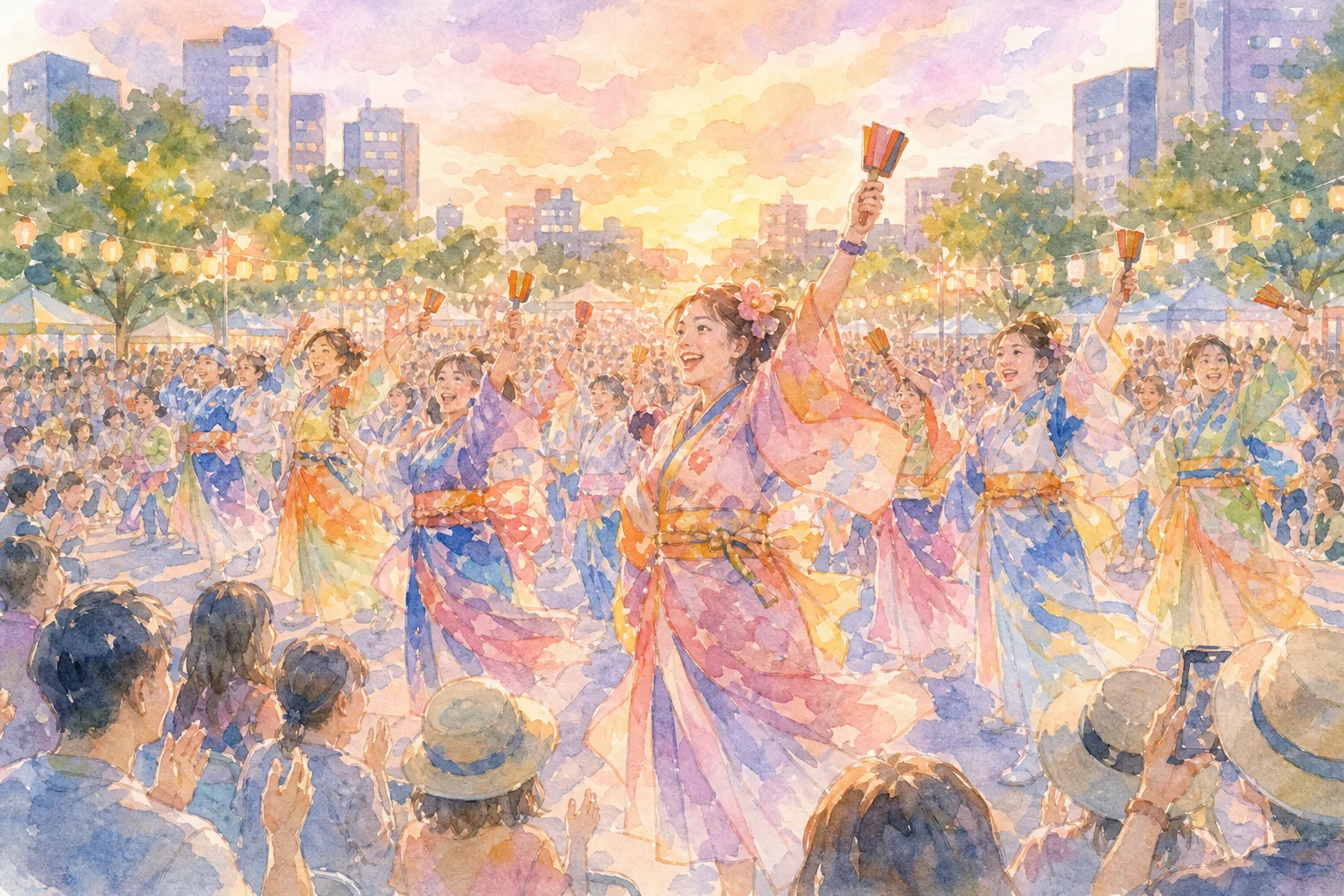久屋大通公園エディオン久屋広場(にっぽんど真ん中祭り会場)
