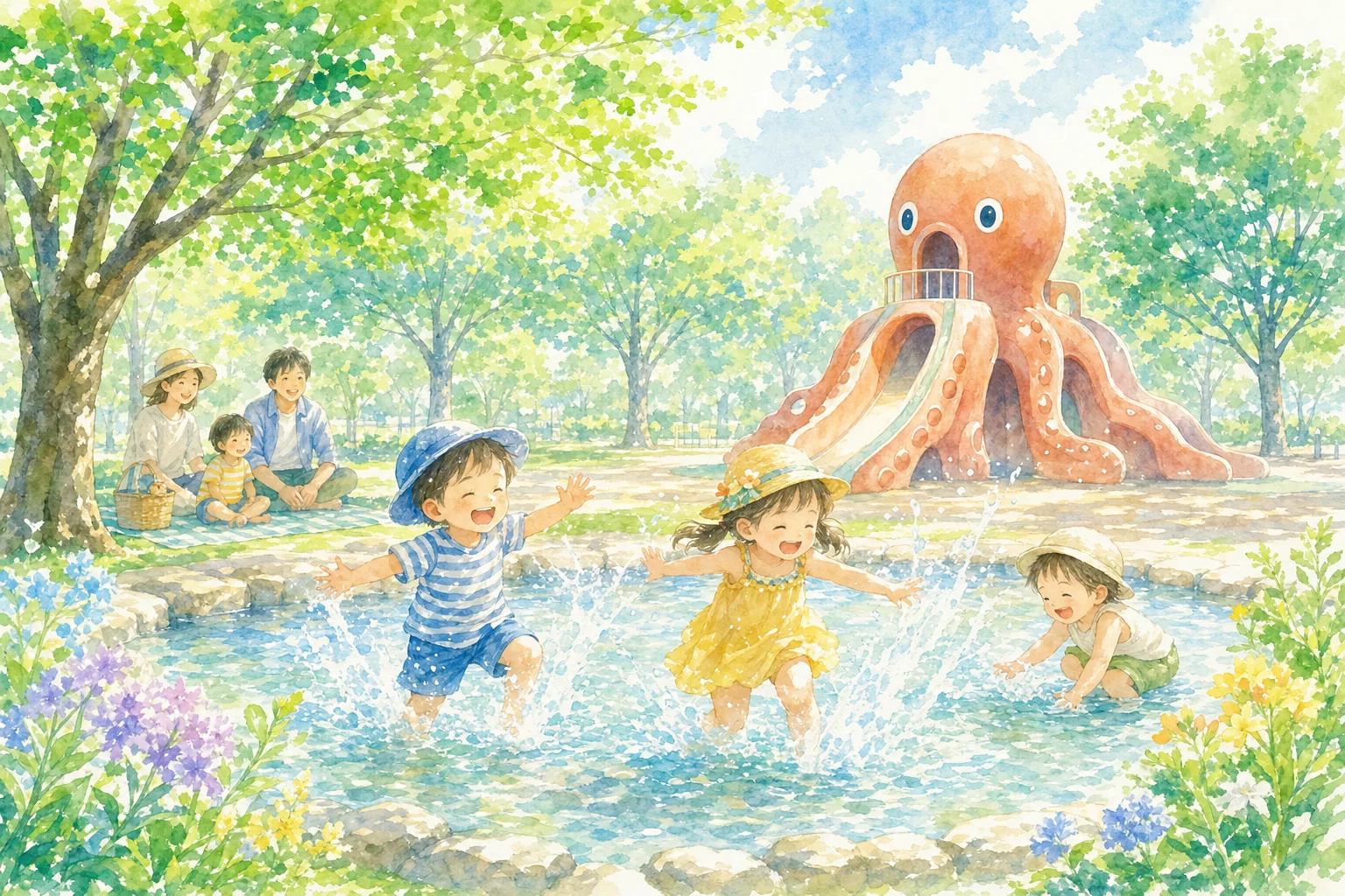 2026年 田無市民公園 ジャブジャブ池 1日満喫コース