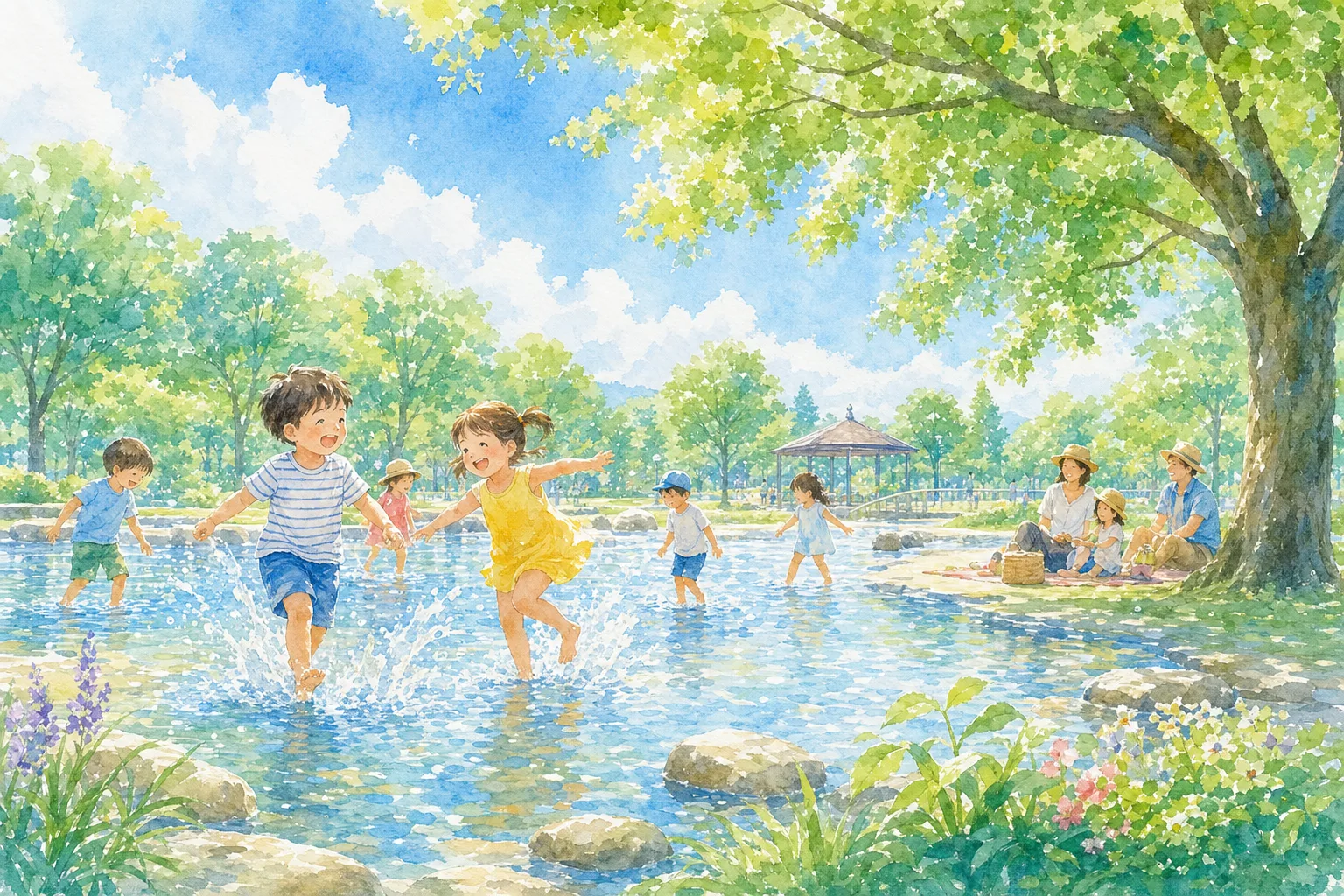 2026年 御座池公園 水遊び場 1日満喫コース