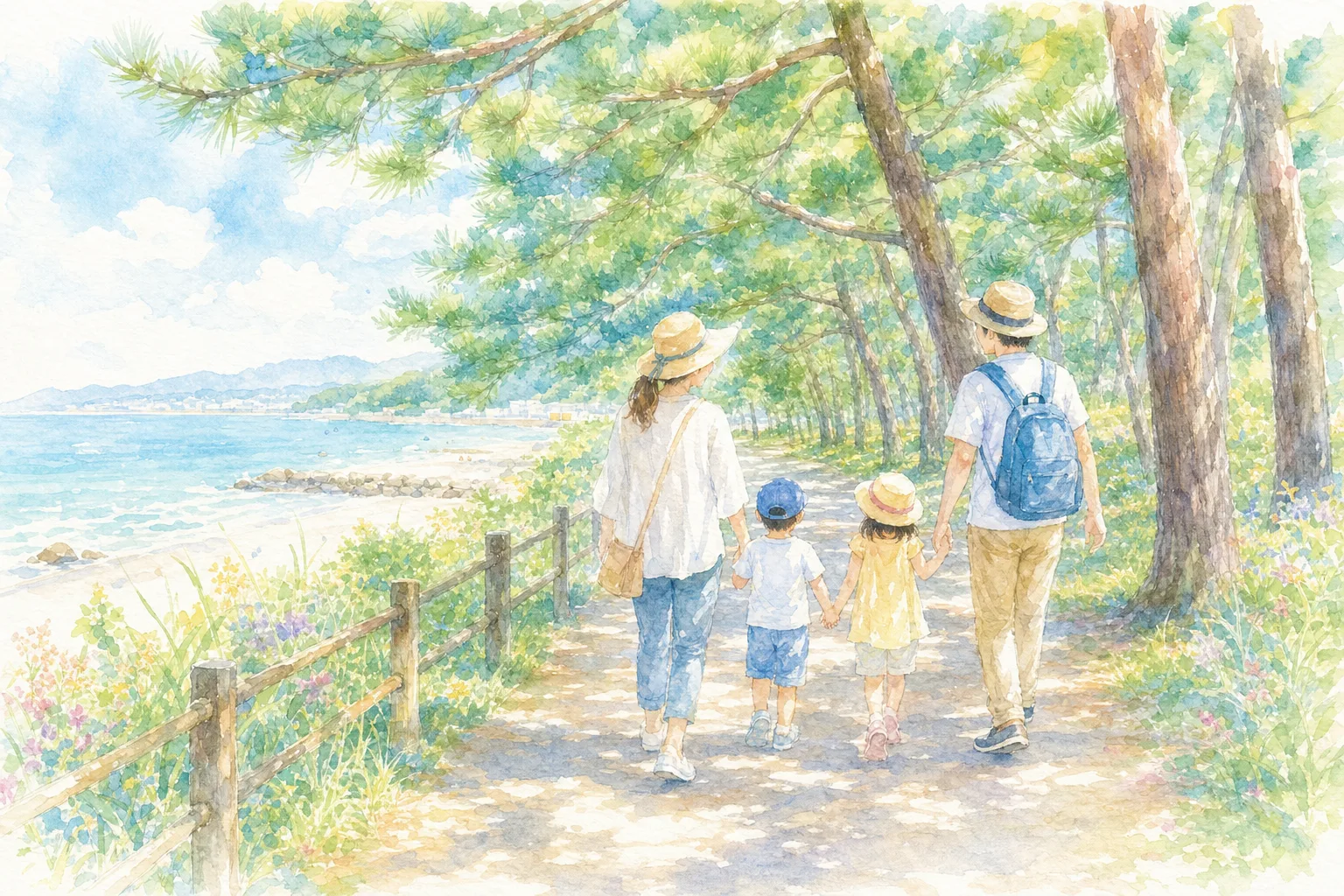 三里松原