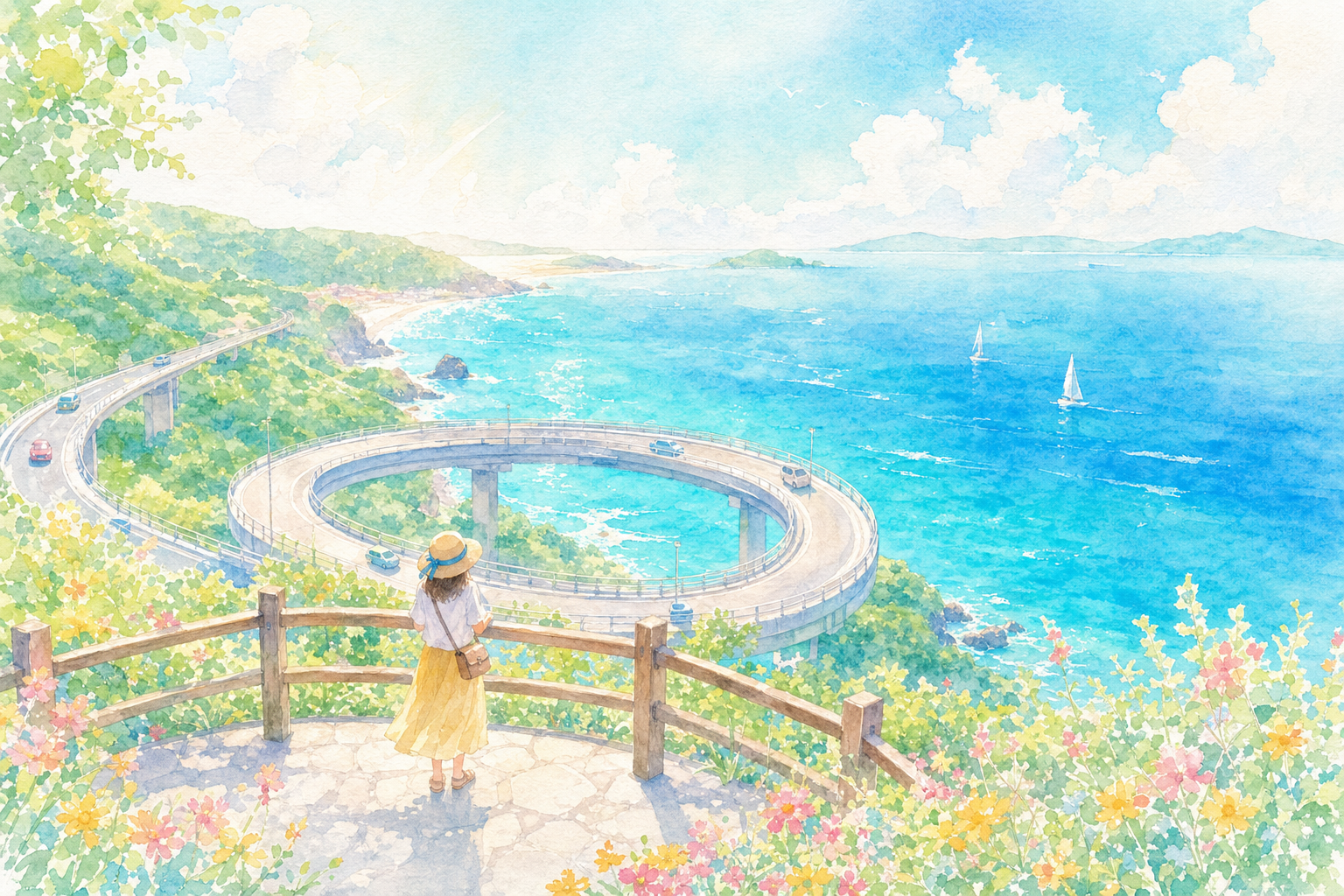 ニライカナイ橋展望台