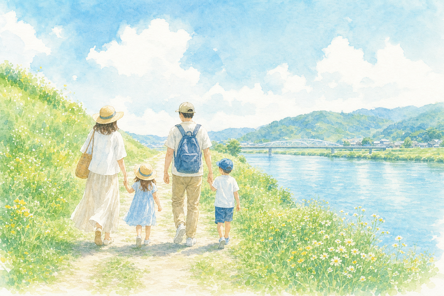 吉井川河川公園親水広場