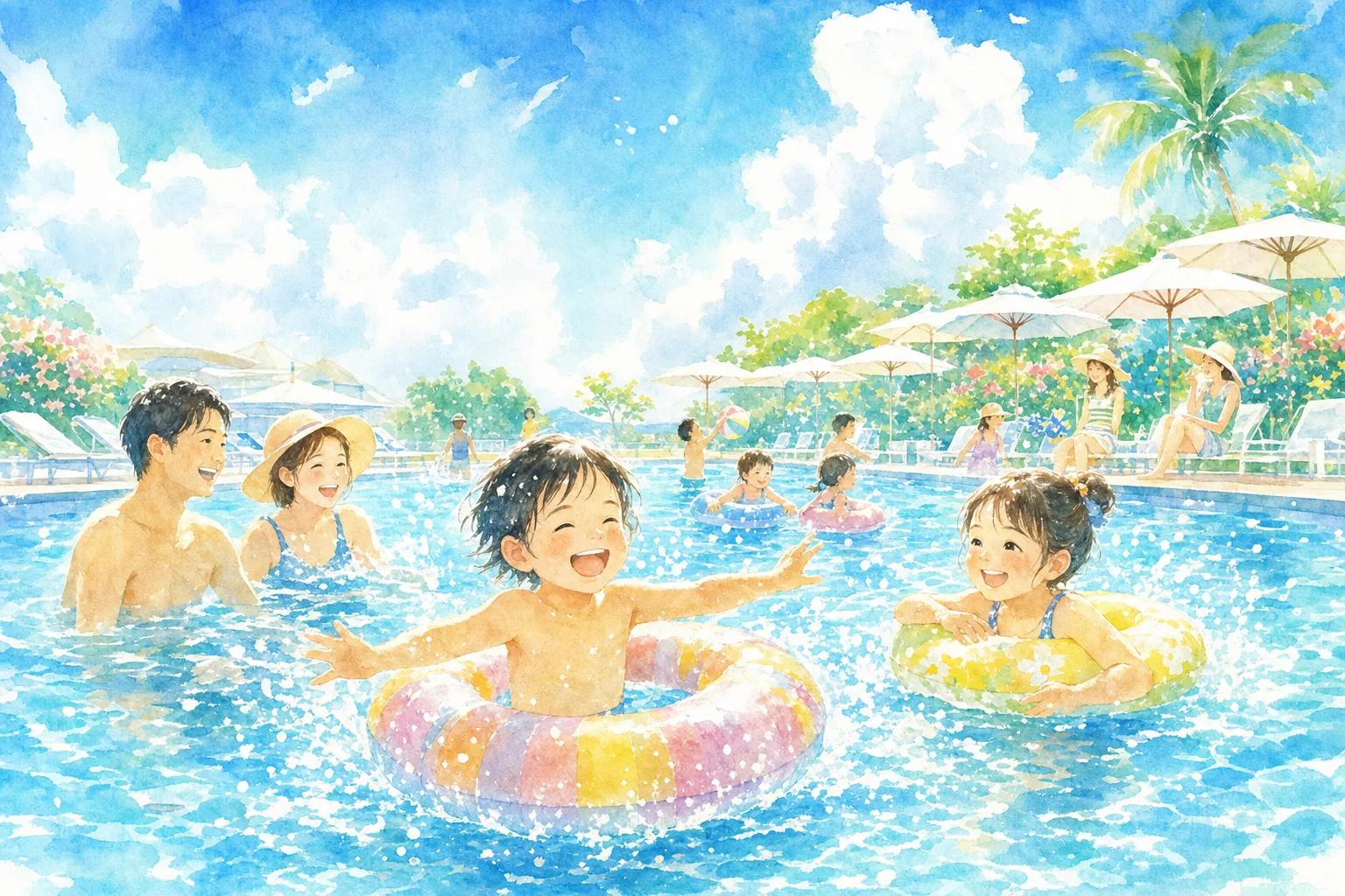 2026年 横浜市本牧市民プール 1日満喫コース