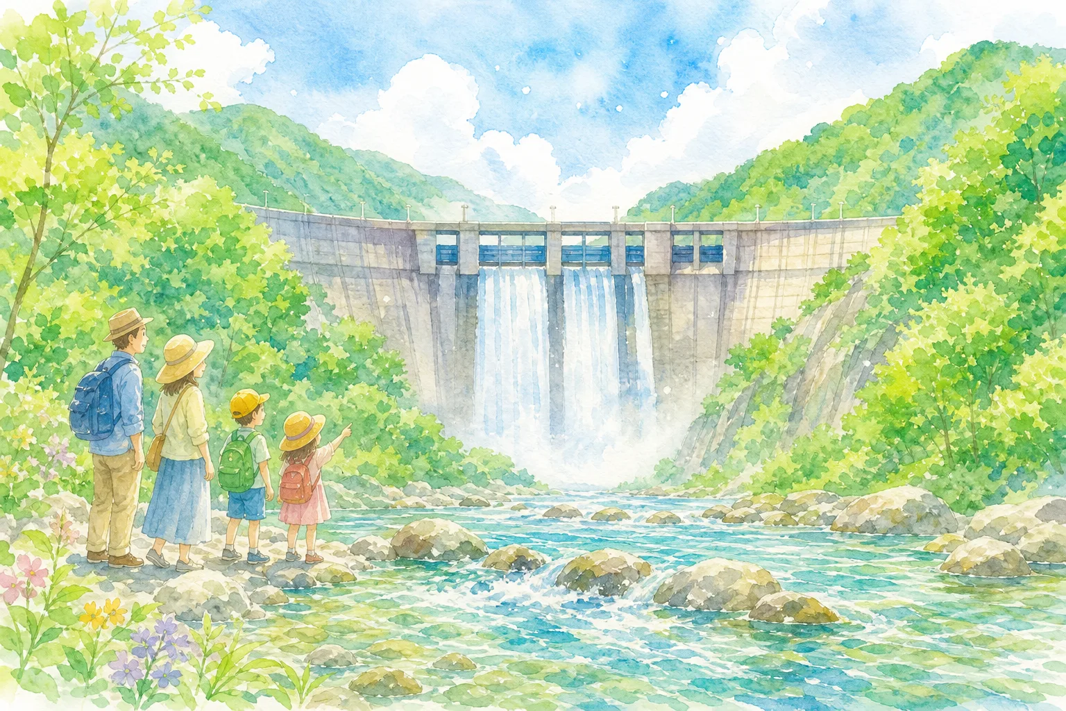 湯原ダム