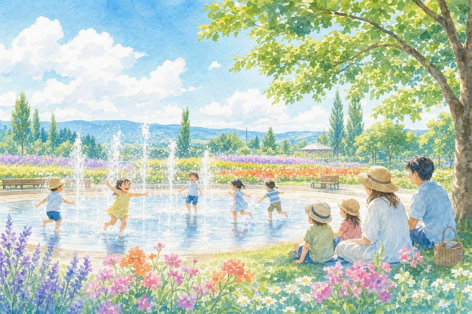 2026年 北海道立サンピラーパーク 水遊びの広場 1日満喫コース