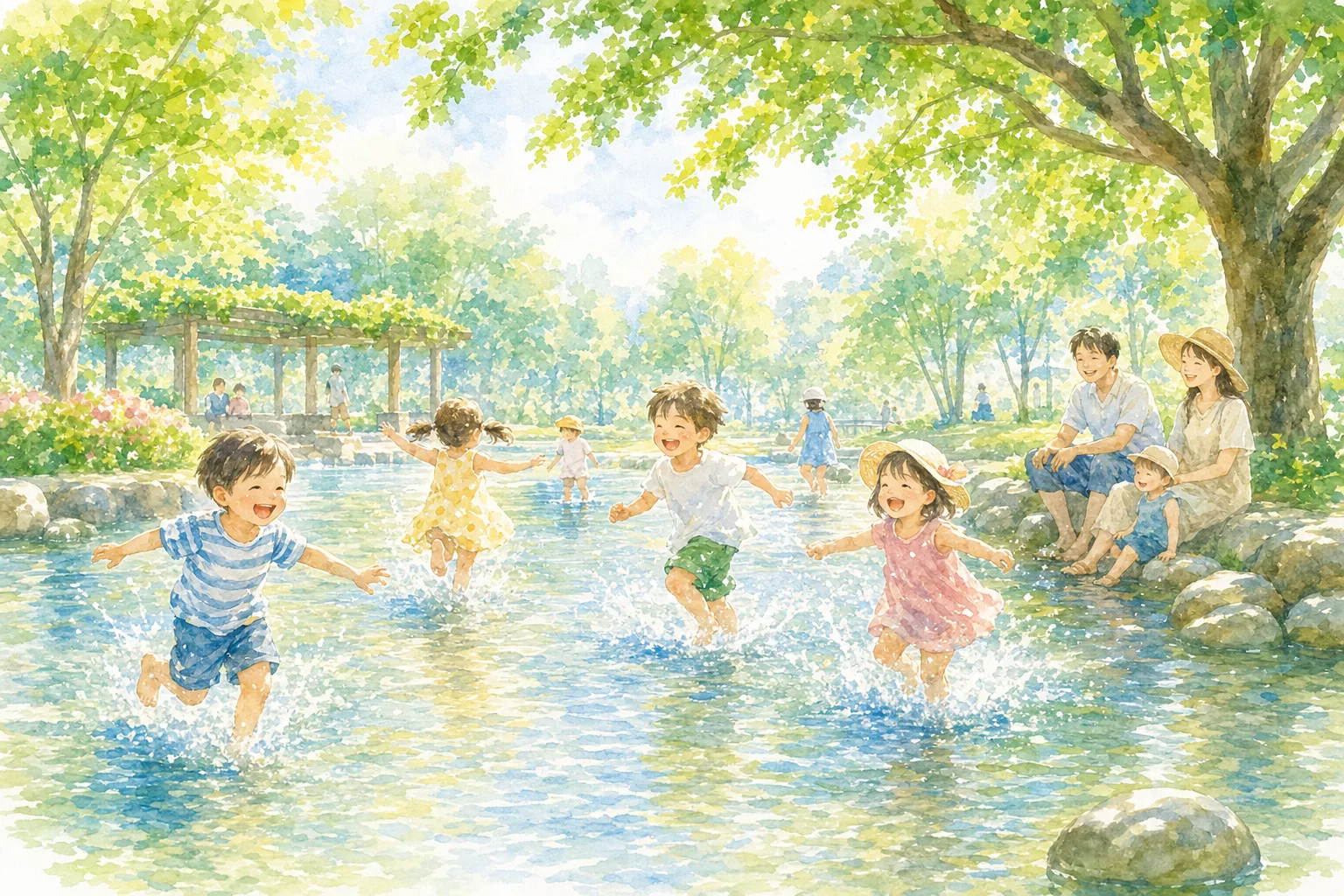 2026年 上江別公園 水遊び場 1日満喫コース