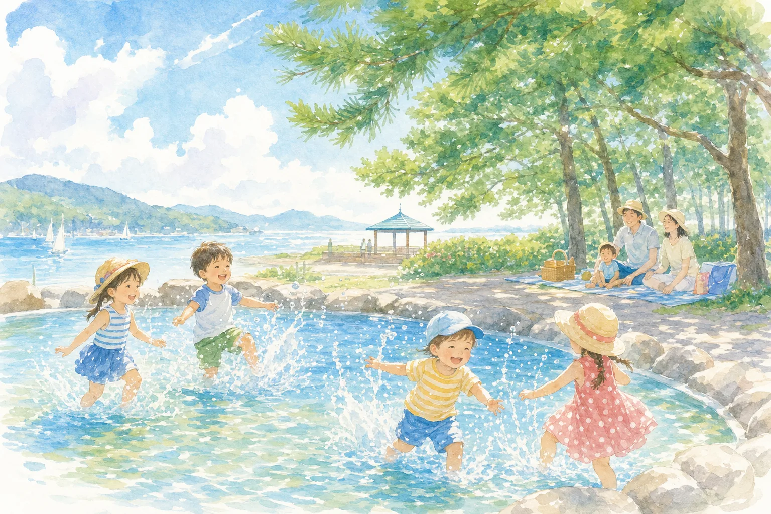 2026年 海の中道海浜公園 じゃぶじゃぶ池 1日満喫コース