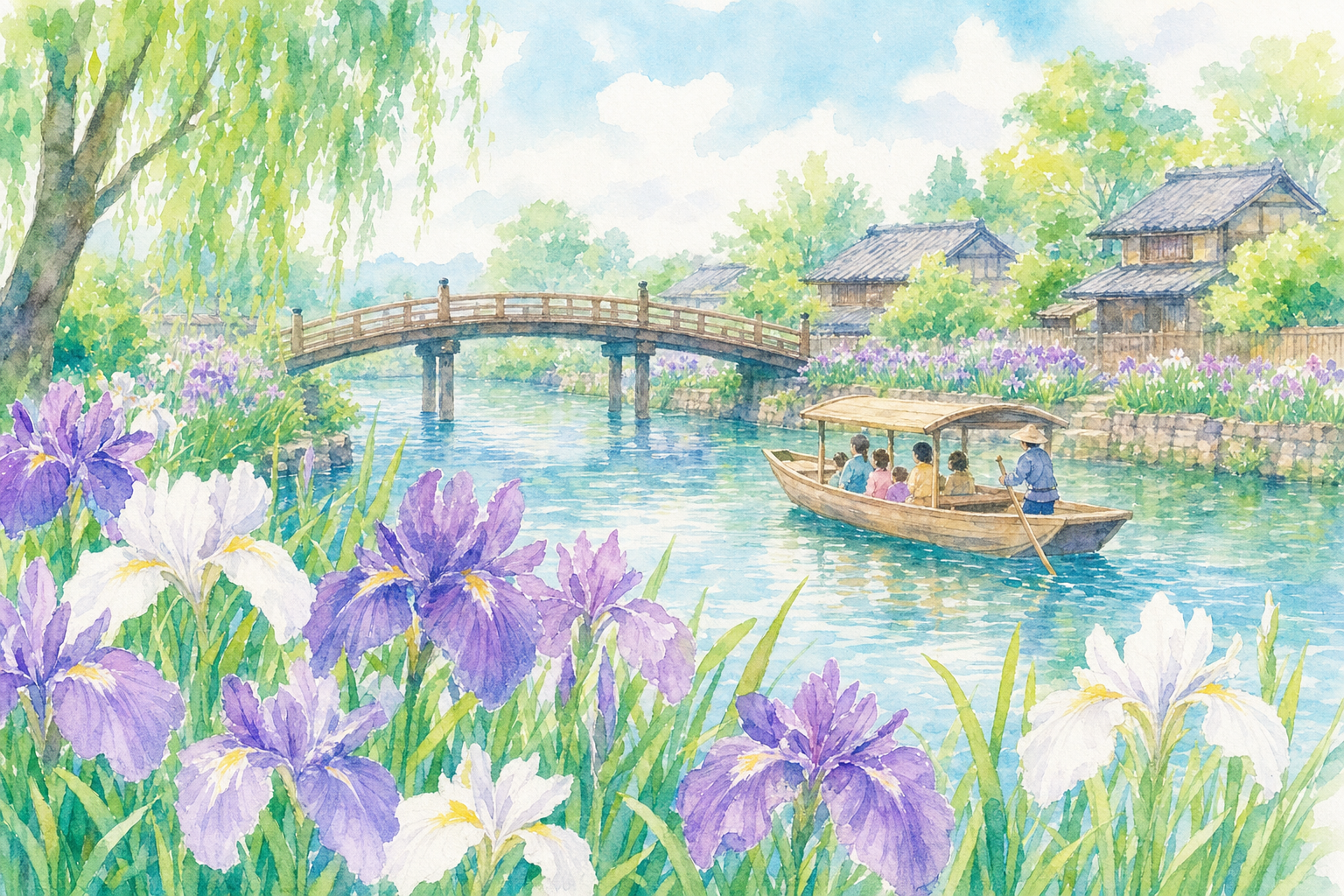 水郷潮来あやめ園