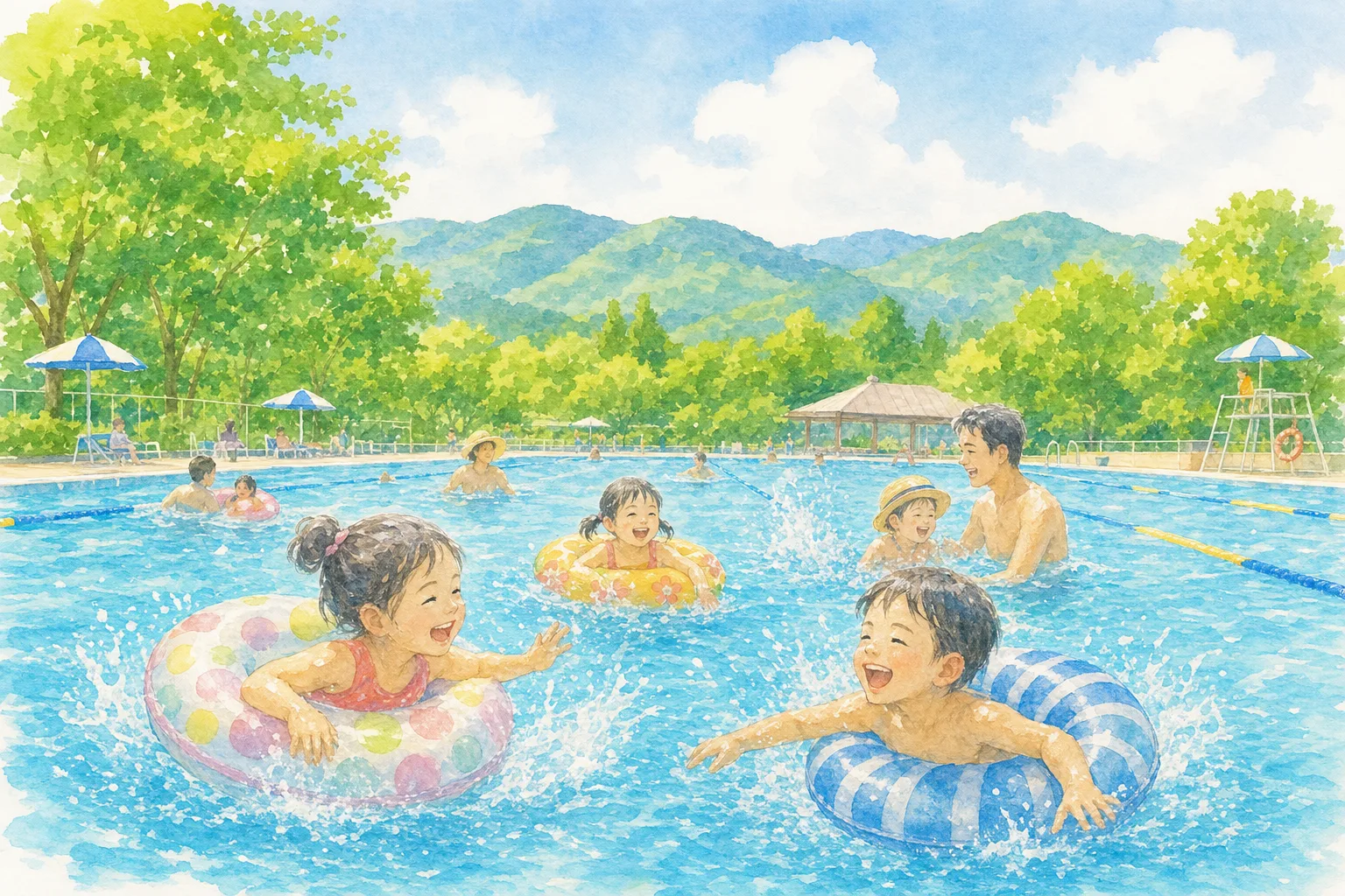 2026年 青山プール 1日満喫コース