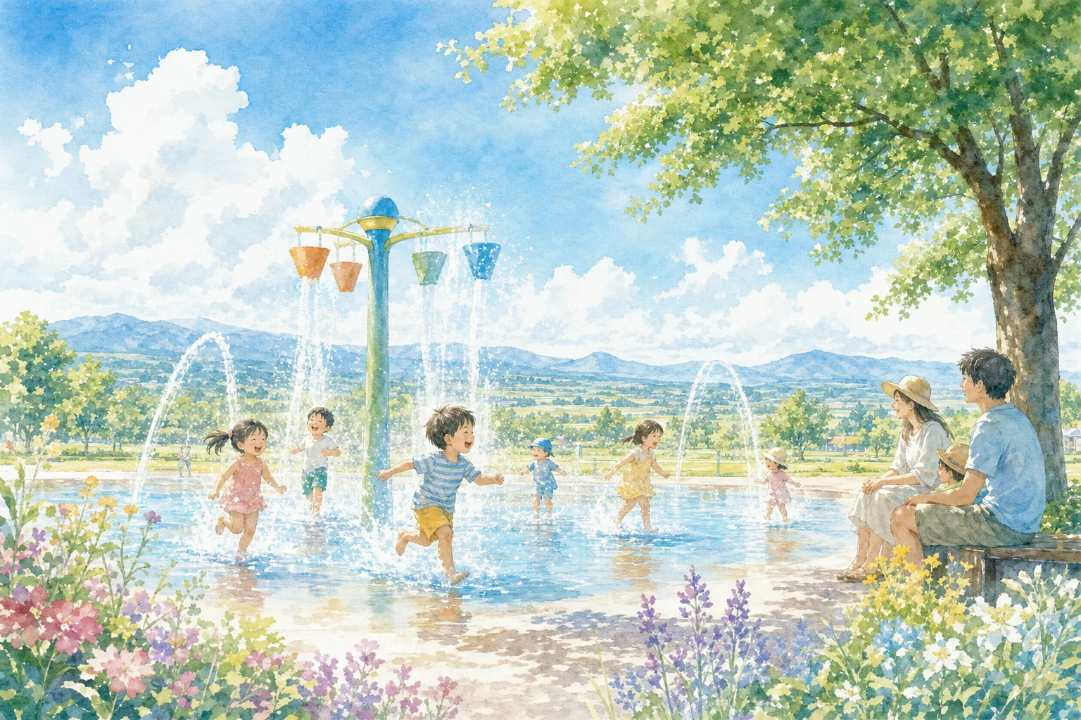2026年 青葉公園 噴水遊具 1日満喫コース