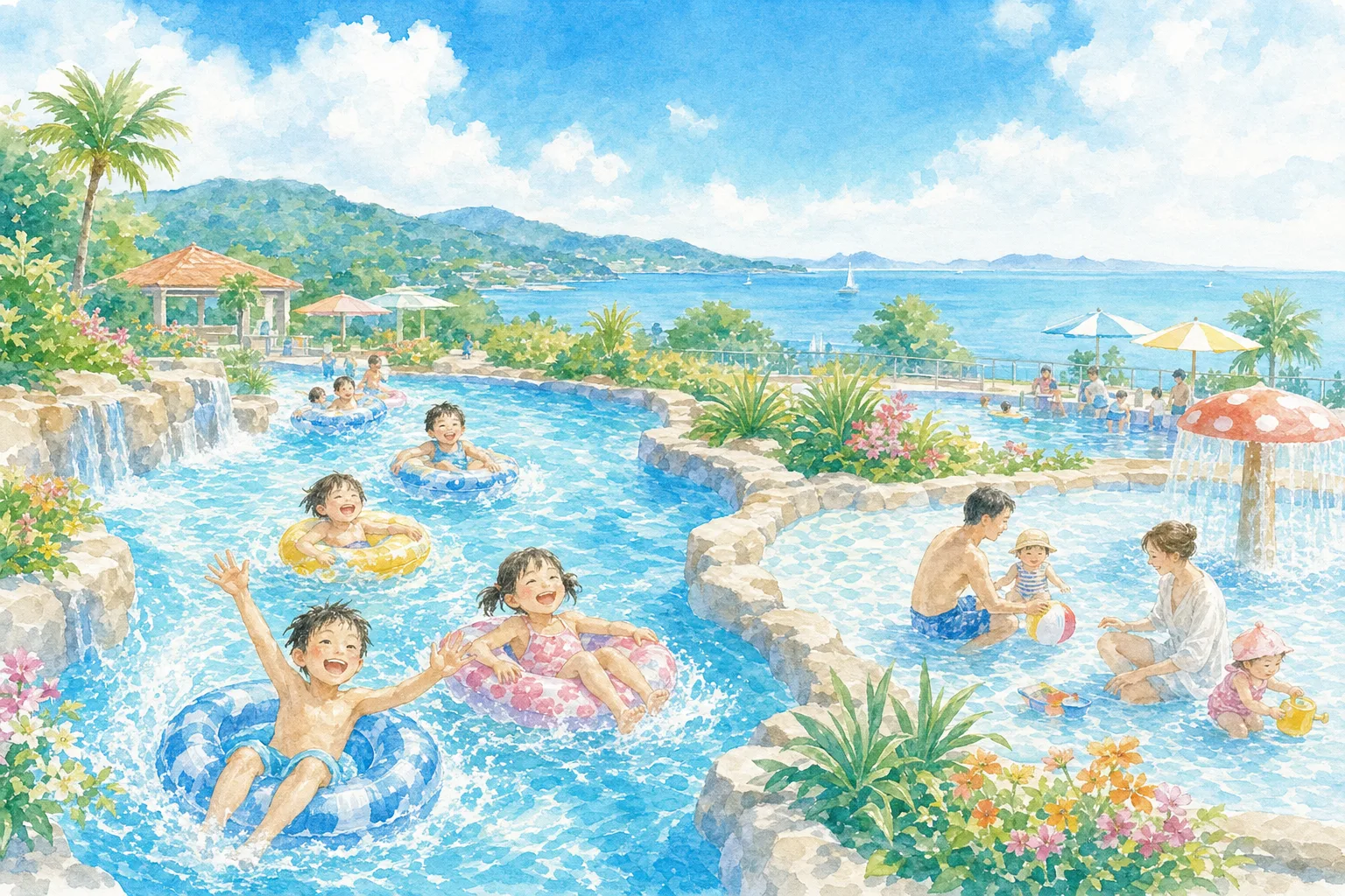 2026年 逗子市第一運動公園水泳プール 1日満喫コース