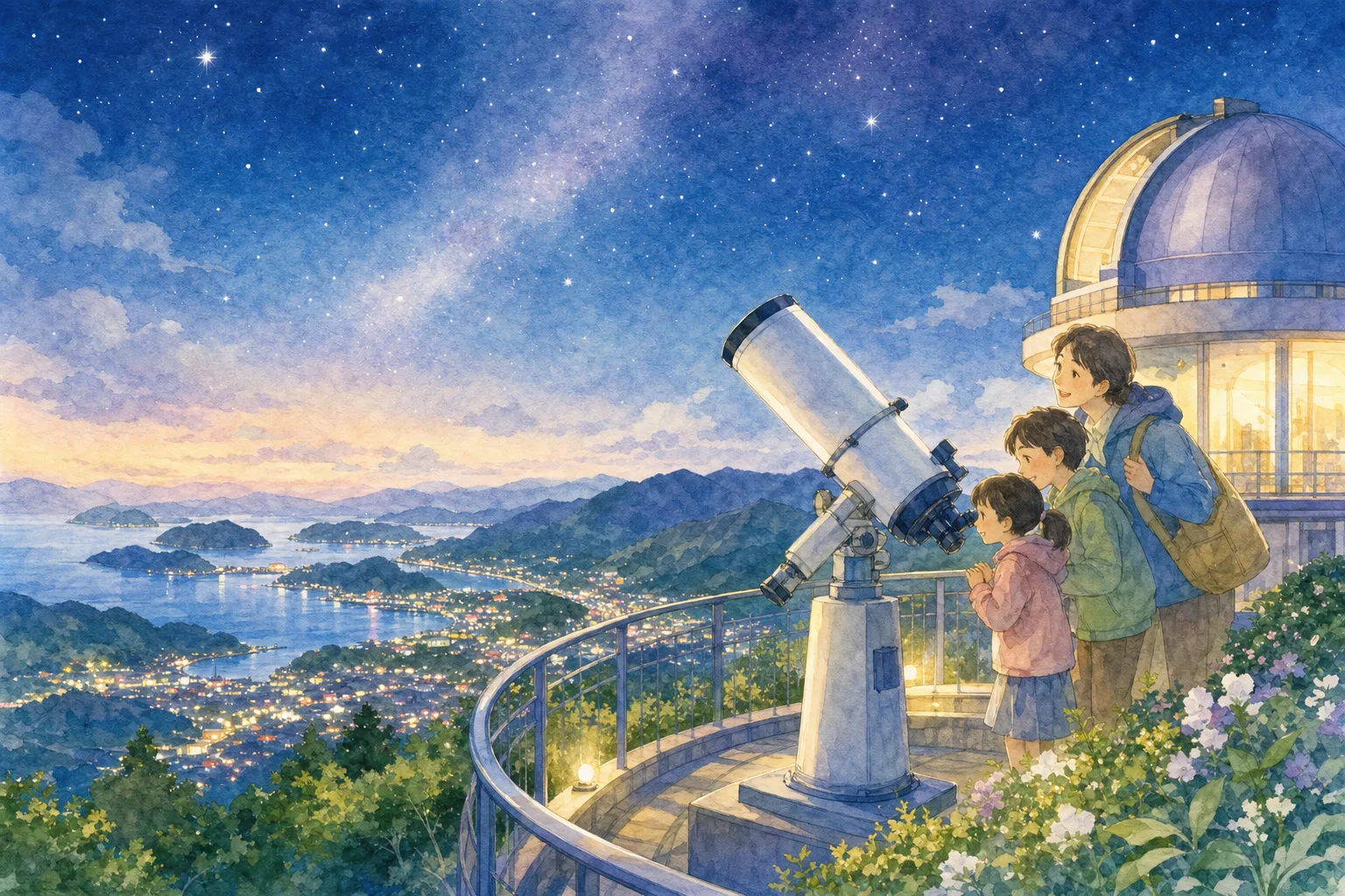 2026年 尾鷲市立天文科学館の星空 1日満喫コース