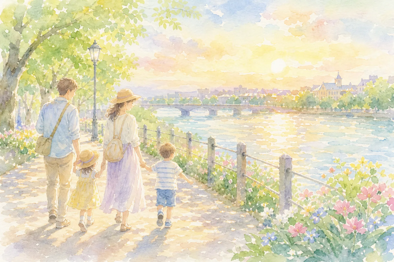 本明川桜づつみ