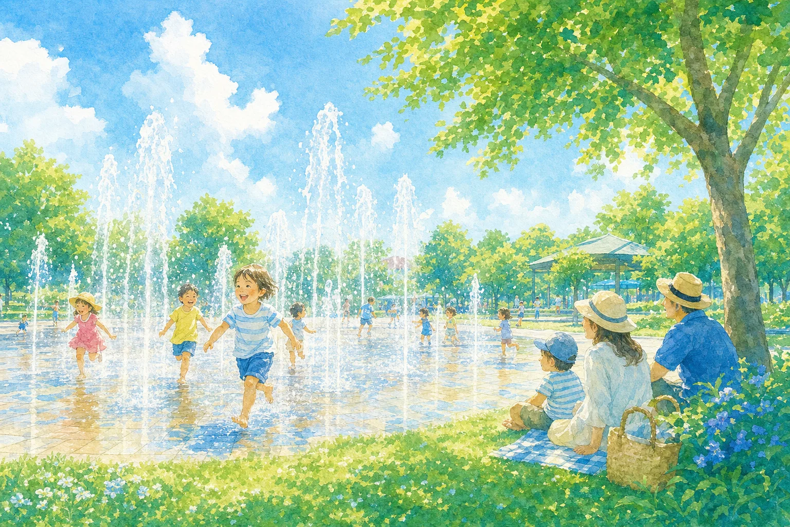2026年 相模原麻溝公園 水の広場 噴水 1日満喫コース