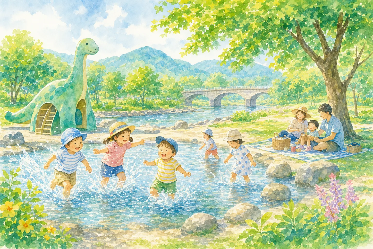 2026年 双葉水辺公園 じゃぶじゃぶ池 1日満喫コース