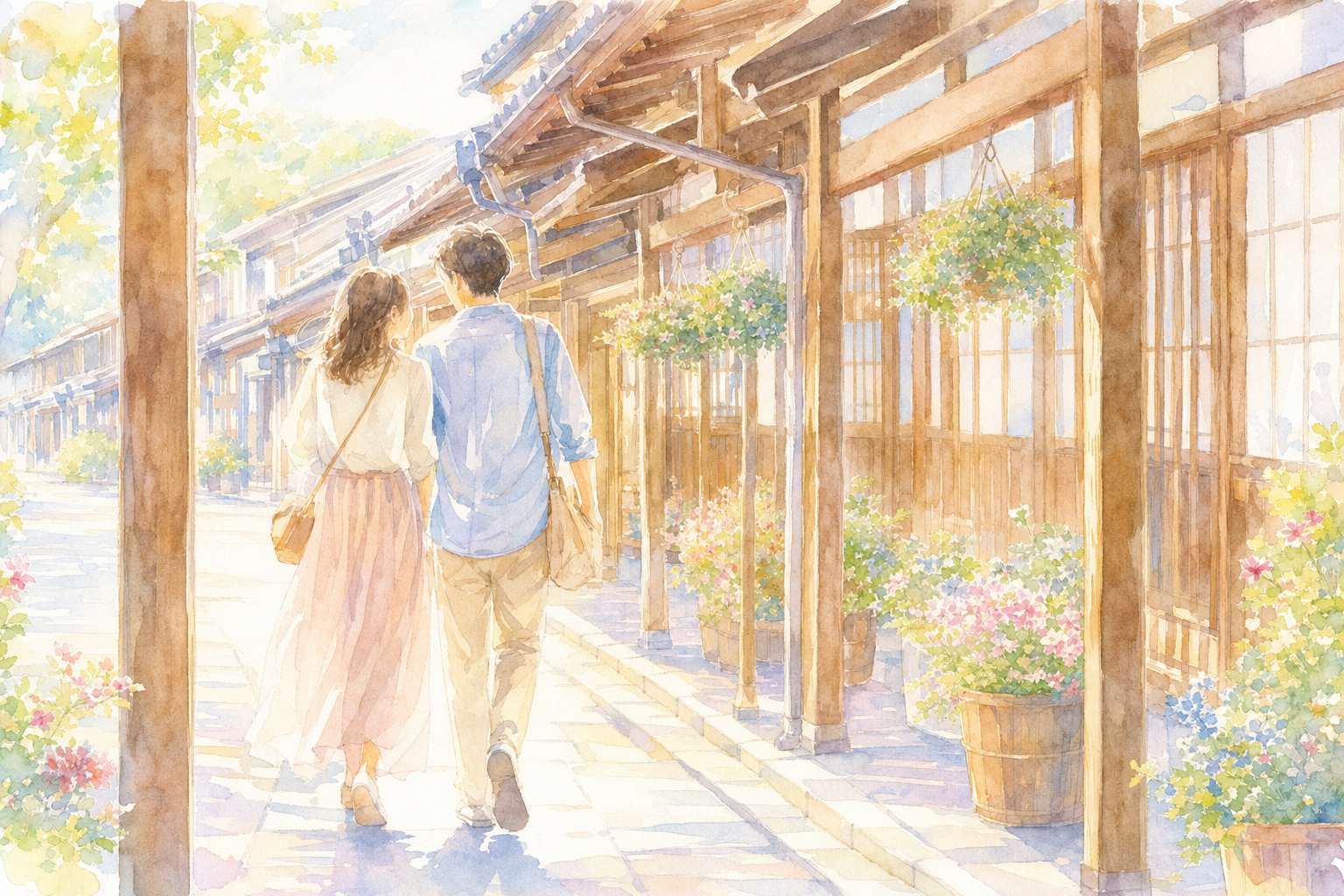 中町こみせ通り