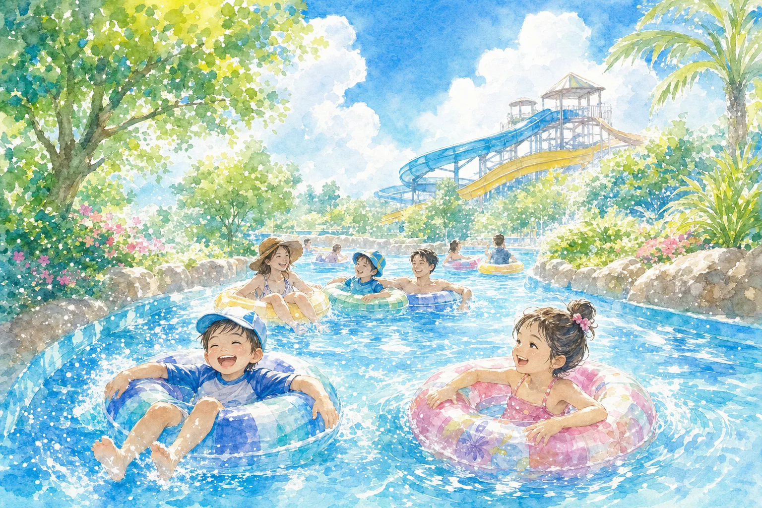 2026年 鶴見緑地プール 1日満喫コース