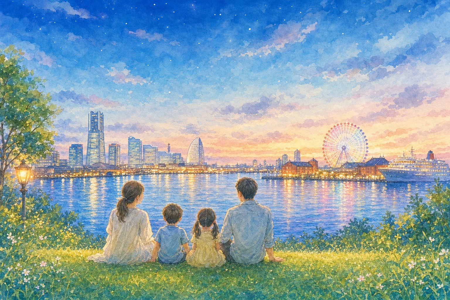 2026年 カップヌードルミュージアムパークの夜景 1日満喫コース