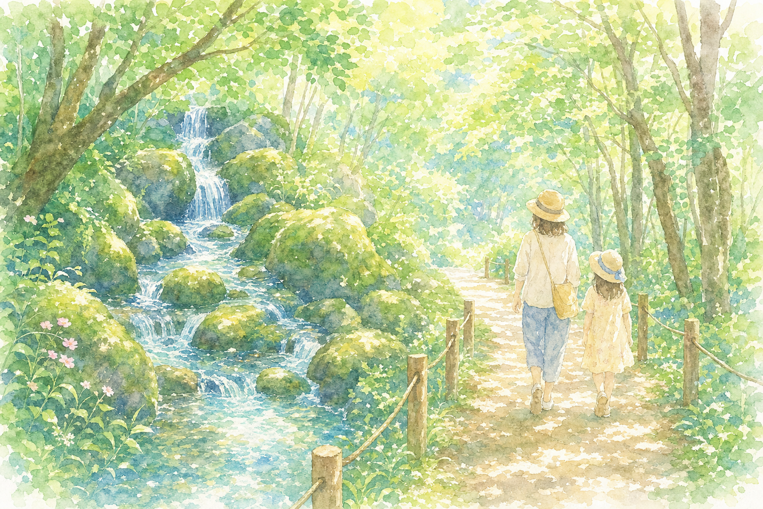 瓜割の滝