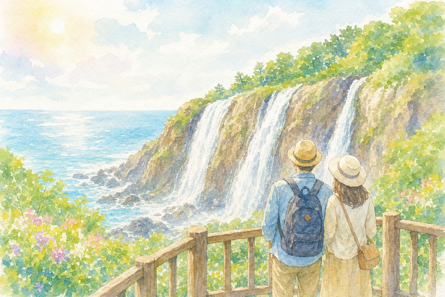 オシンコシンの滝
