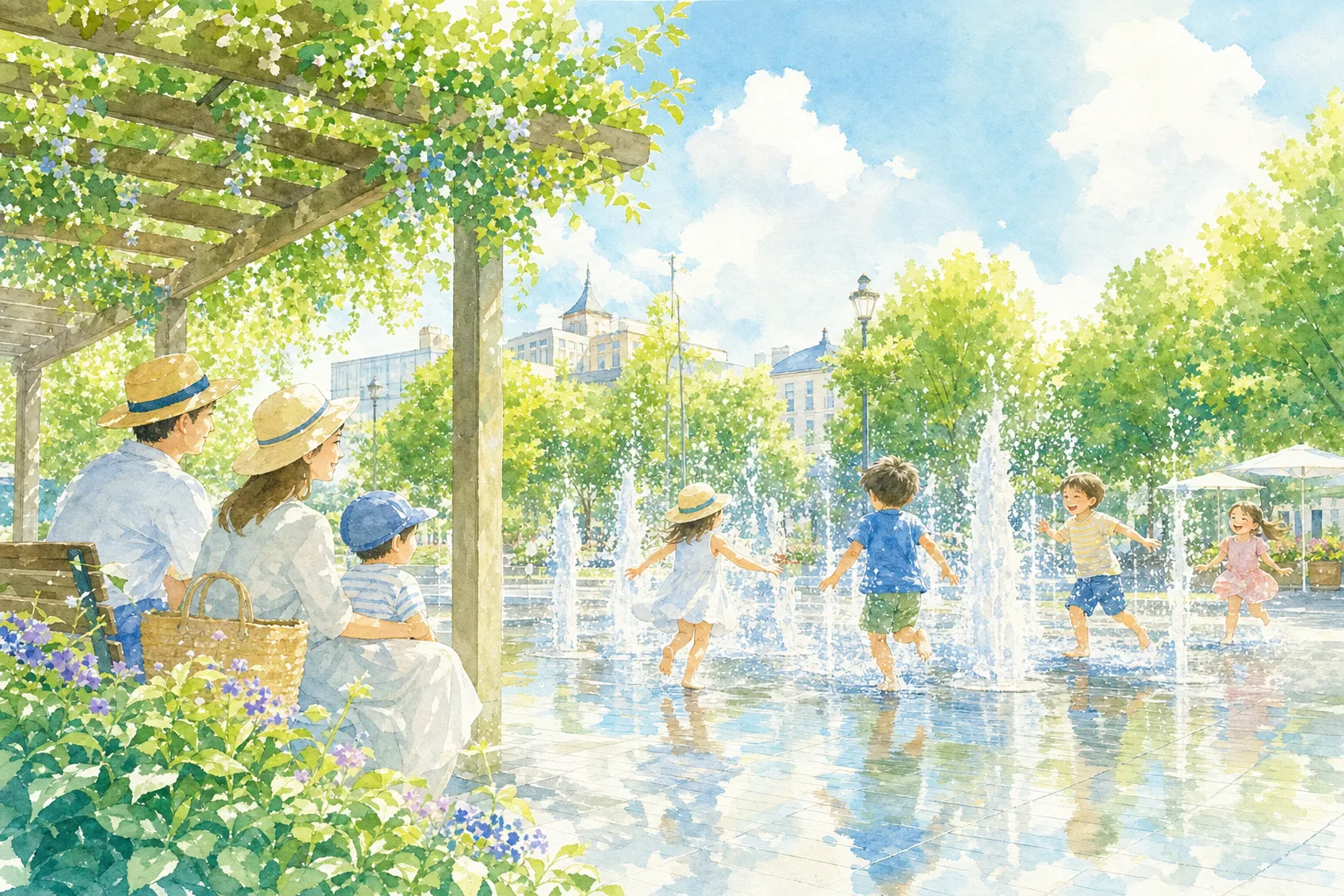 2026年 さざなみ児童公園 噴水施設 1日満喫コース