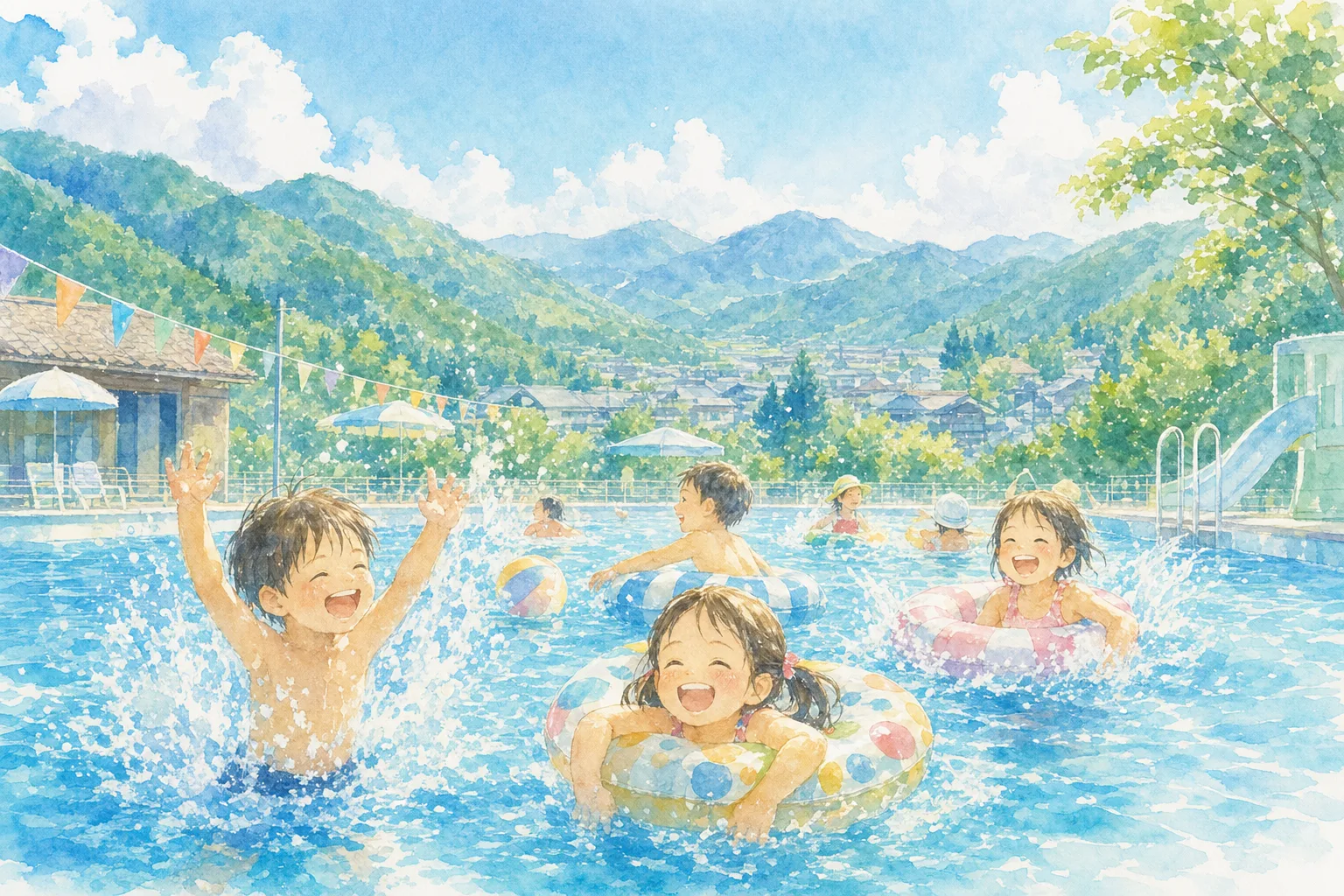 2026年 南陽市民プール 1日満喫コース