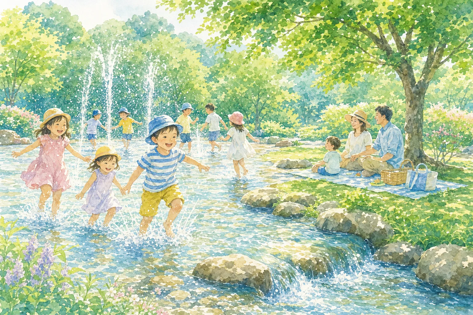 2026年 栃木県なかがわ水遊園 水の広場 1日満喫コース