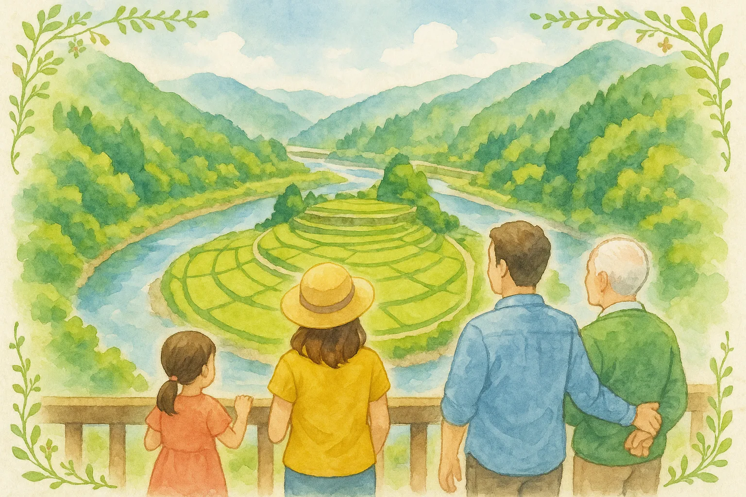 有田川 あらぎ島と鉄道公園めぐり