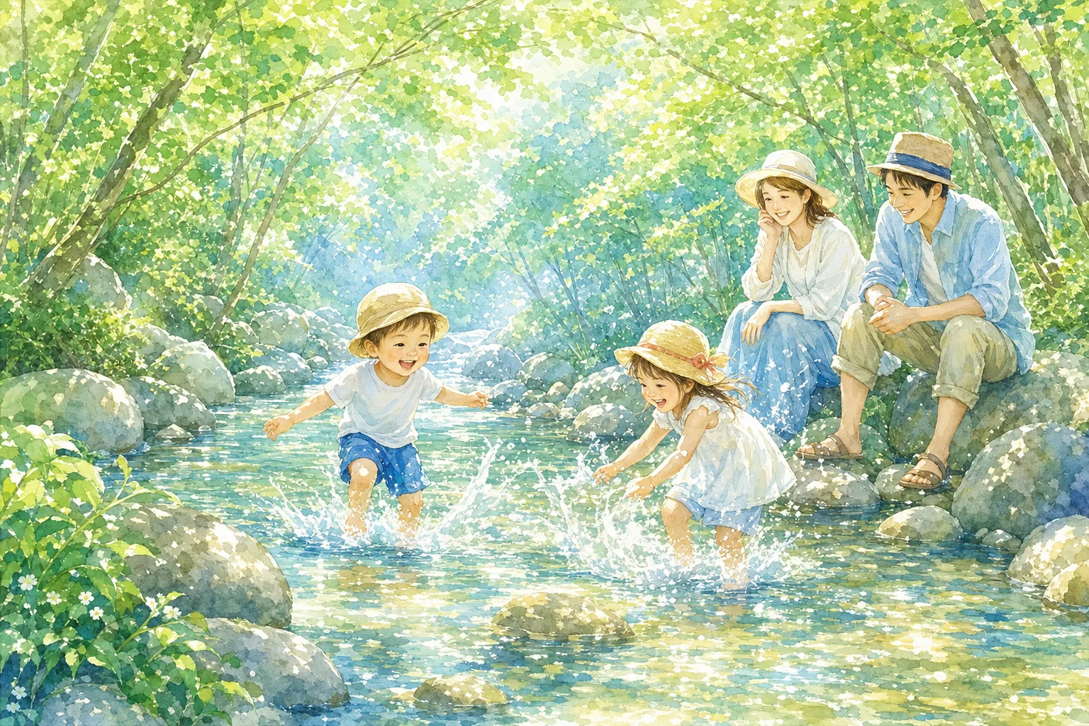 2026年 円山公園 水遊び場 1日満喫コース