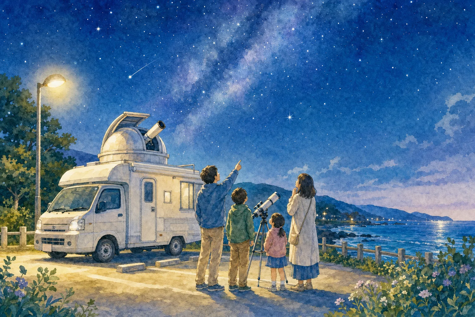 2026年 いとしま天文台の星空 1日満喫コース