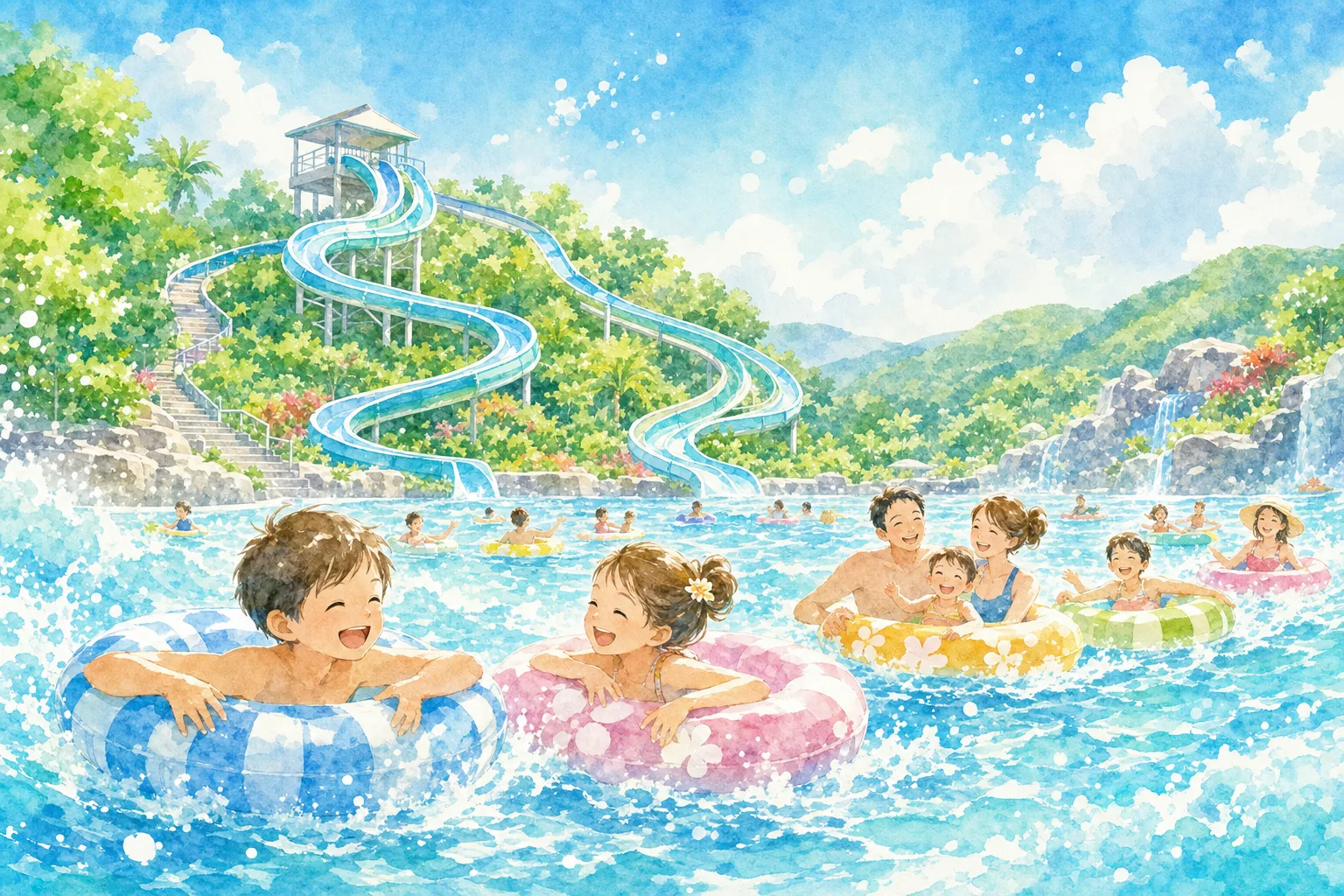 2026年 京都府立丹波自然運動公園 ファミリープール 1日満喫コース