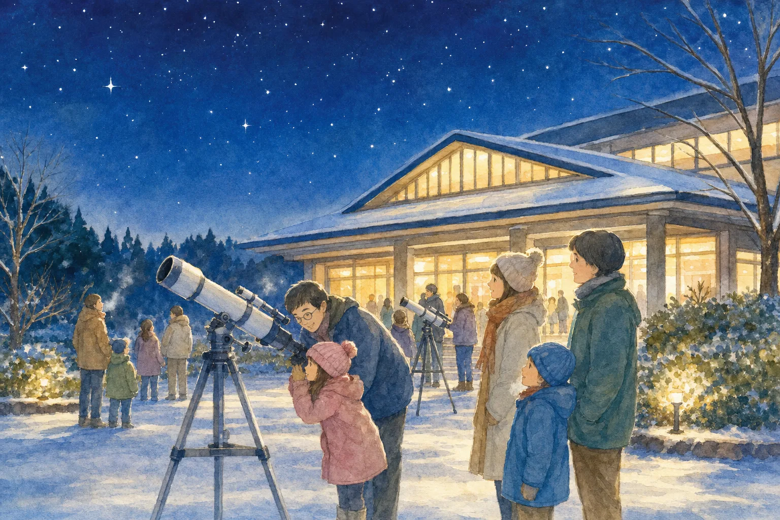 2027年 いわき市立高久公民館の星空 1日満喫コース
