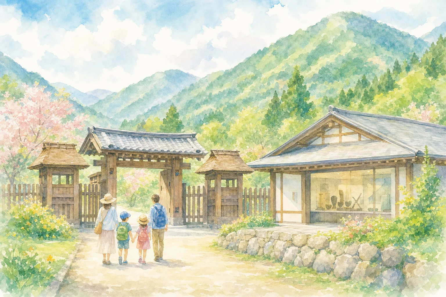 福島関所跡