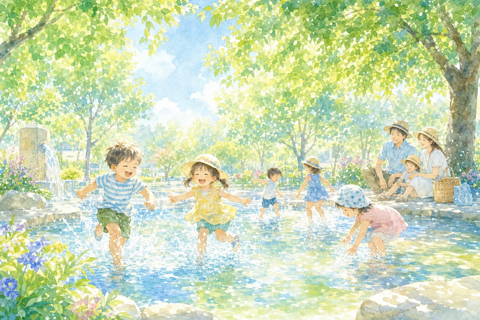 2026年 南長崎スポーツ公園 じゃぶじゃぶ池 1日満喫コース