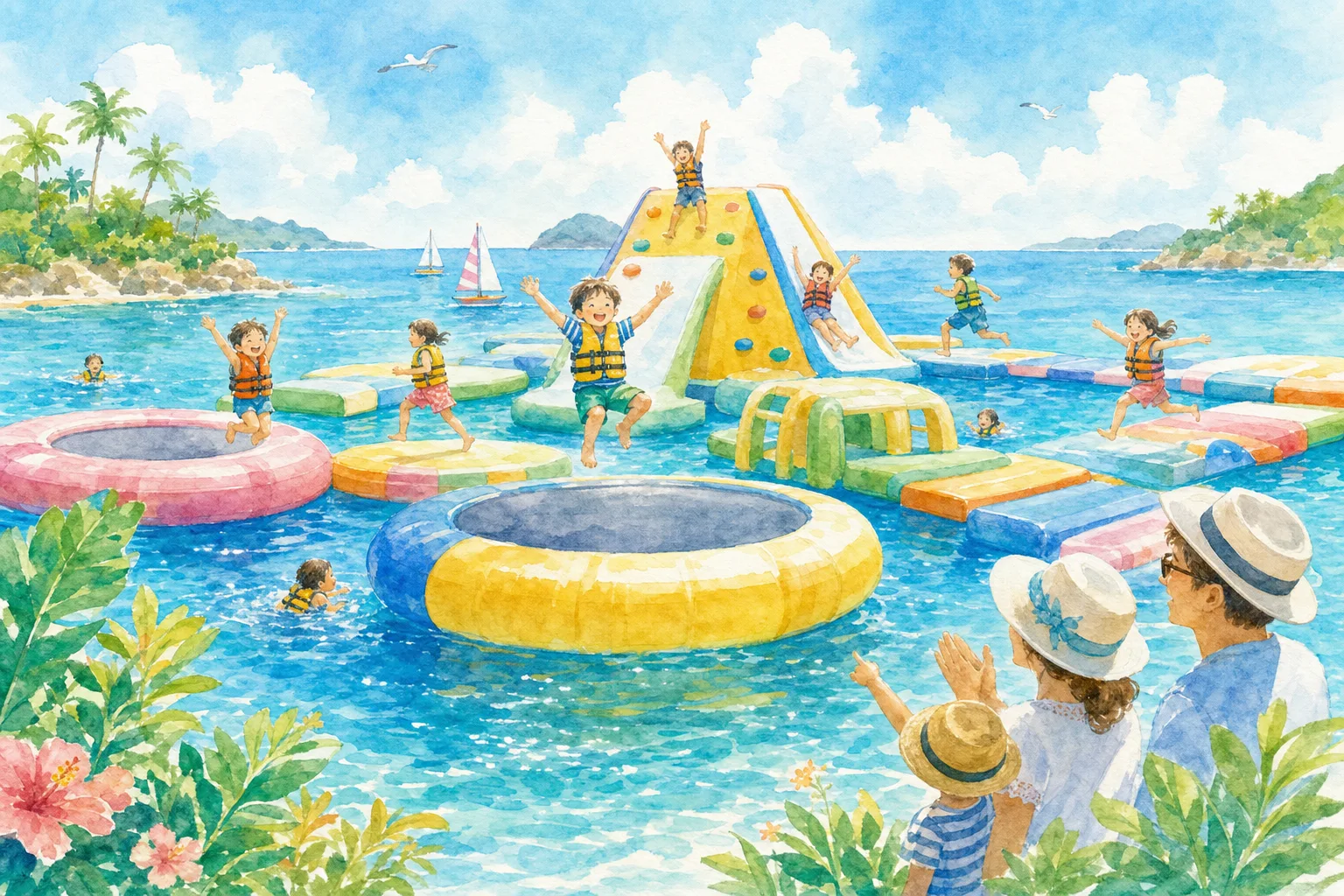 2026年 カヌチャアクアパーク 1日満喫コース