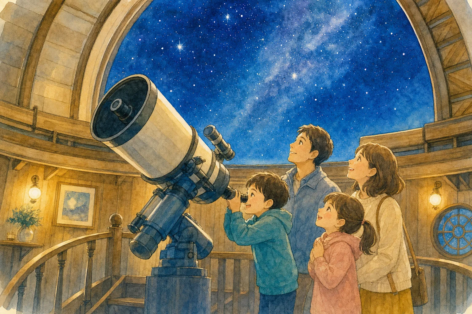 2026年 弘前市天文台の星空 1日満喫コース