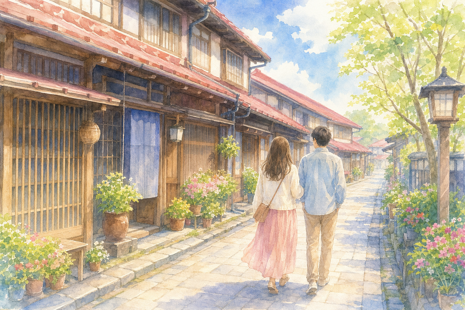 河原町妻入商家群