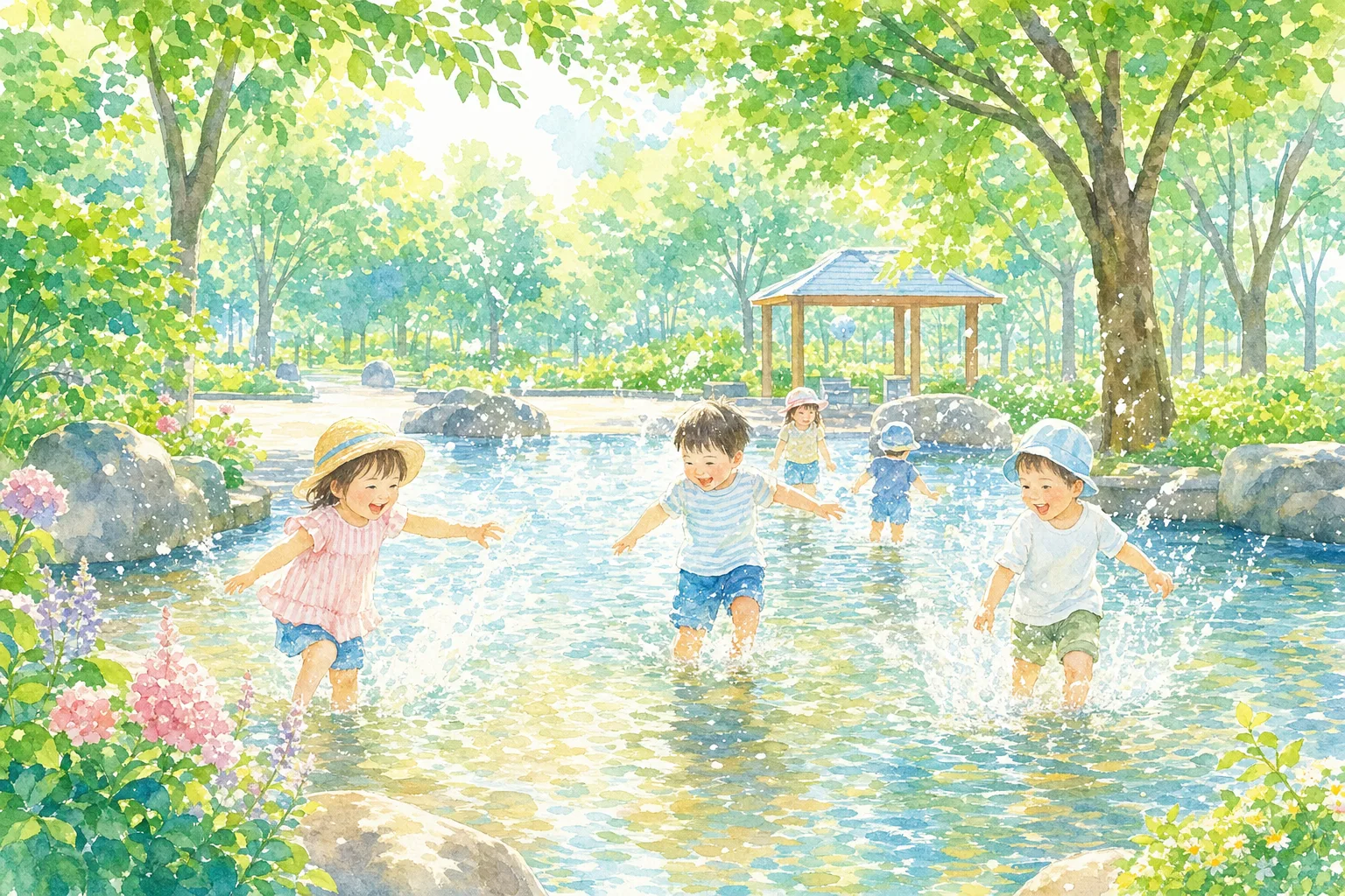 2026年 大原公園 こどもの池 1日満喫コース