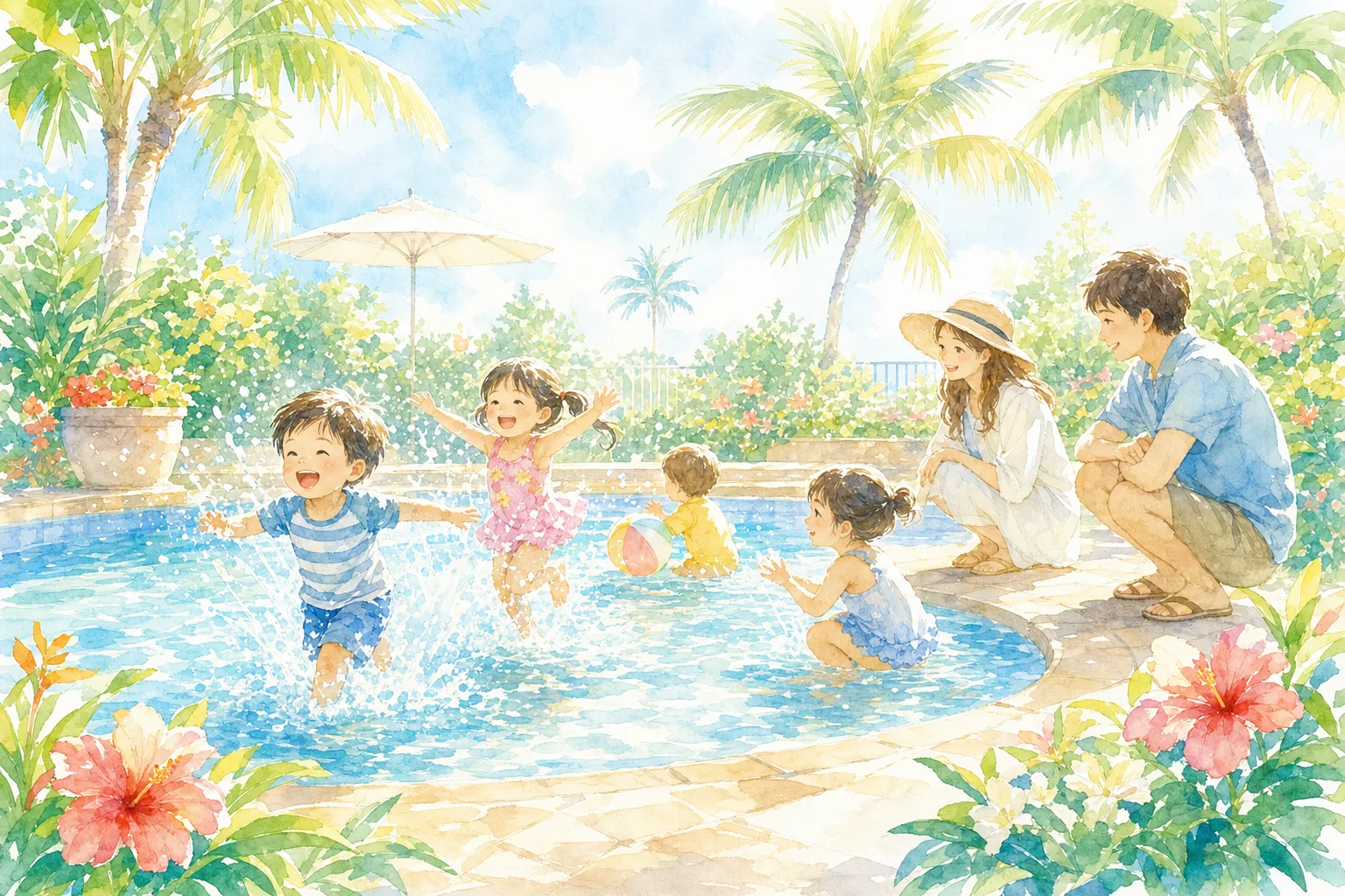 2026年 木花児童プール 1日満喫コース