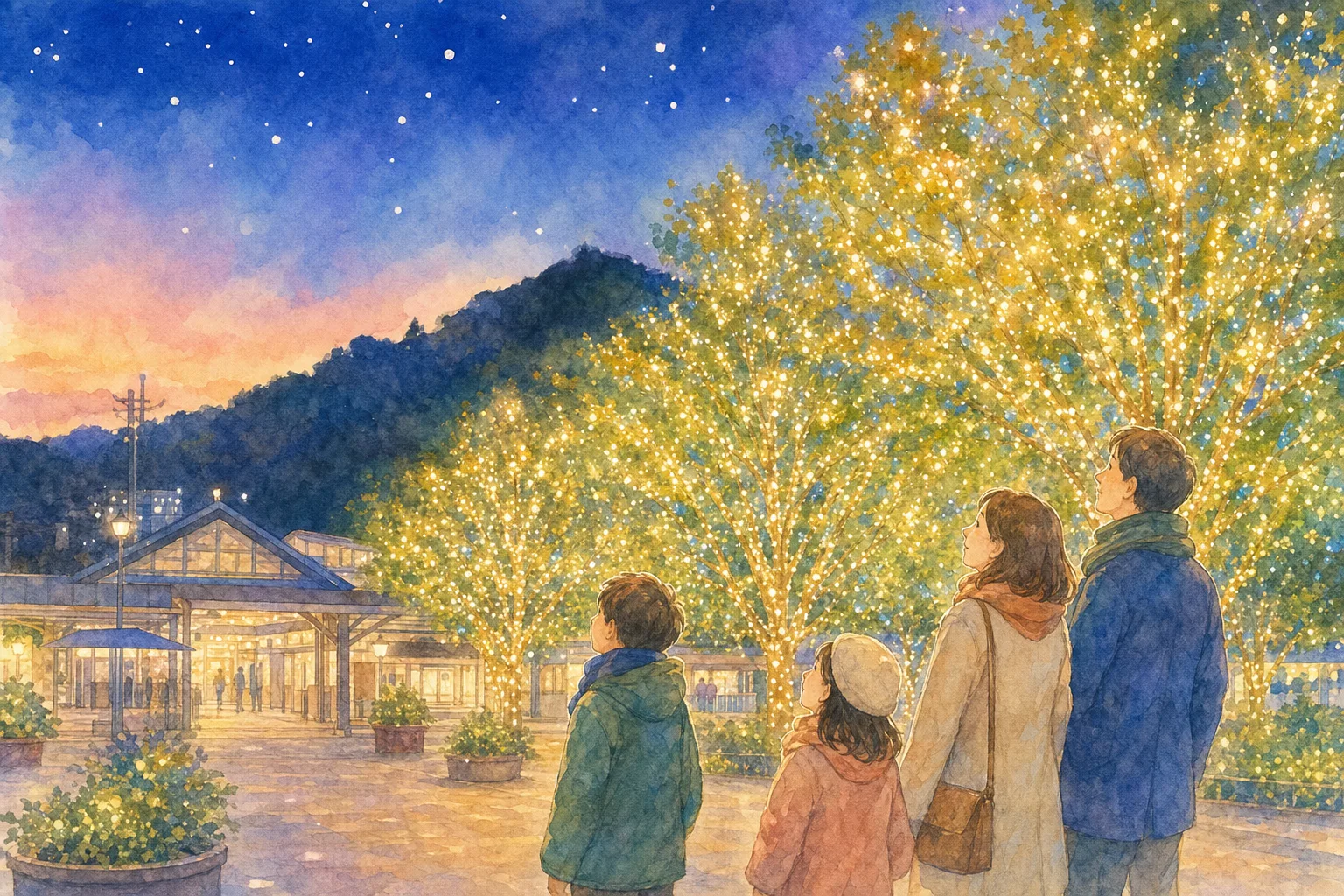 2026年 東逗子イルミネーション 1日満喫コース