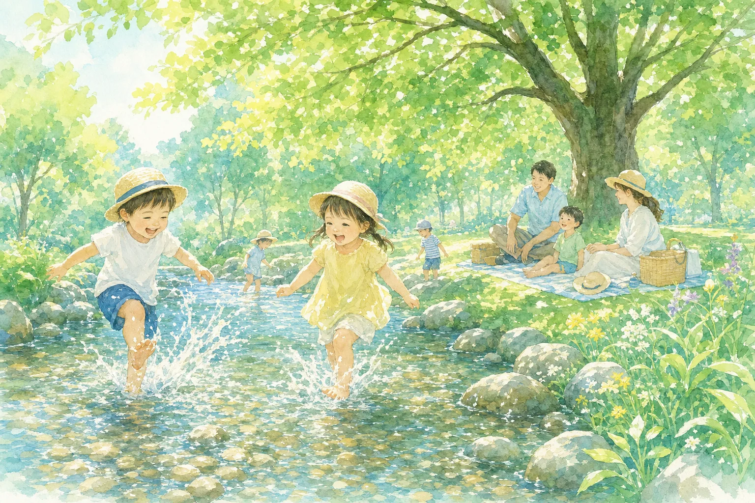 2026年 開成山公園 流れ 1日満喫コース