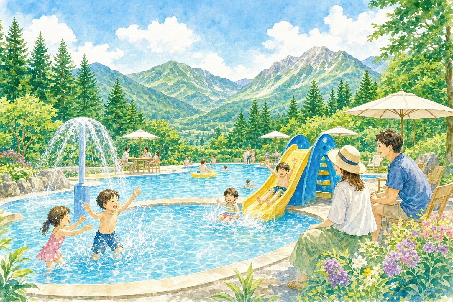 2026年 飛騨市宮川プール 1日満喫コース