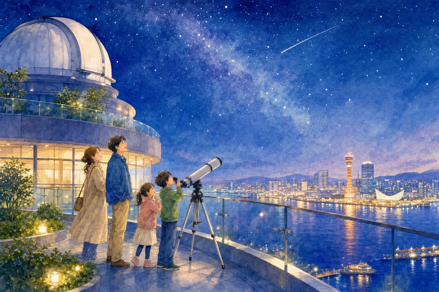 2026年 バンドー神戸青少年科学館の星空 1日満喫コース