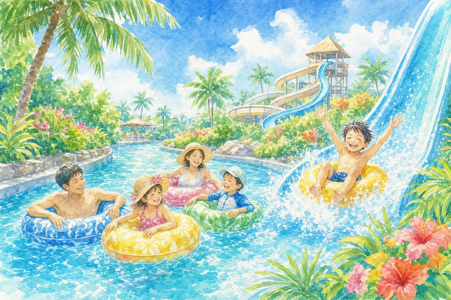 2026年 太陽の里 中種子町中央運動公園 流水プール 1日満喫コース