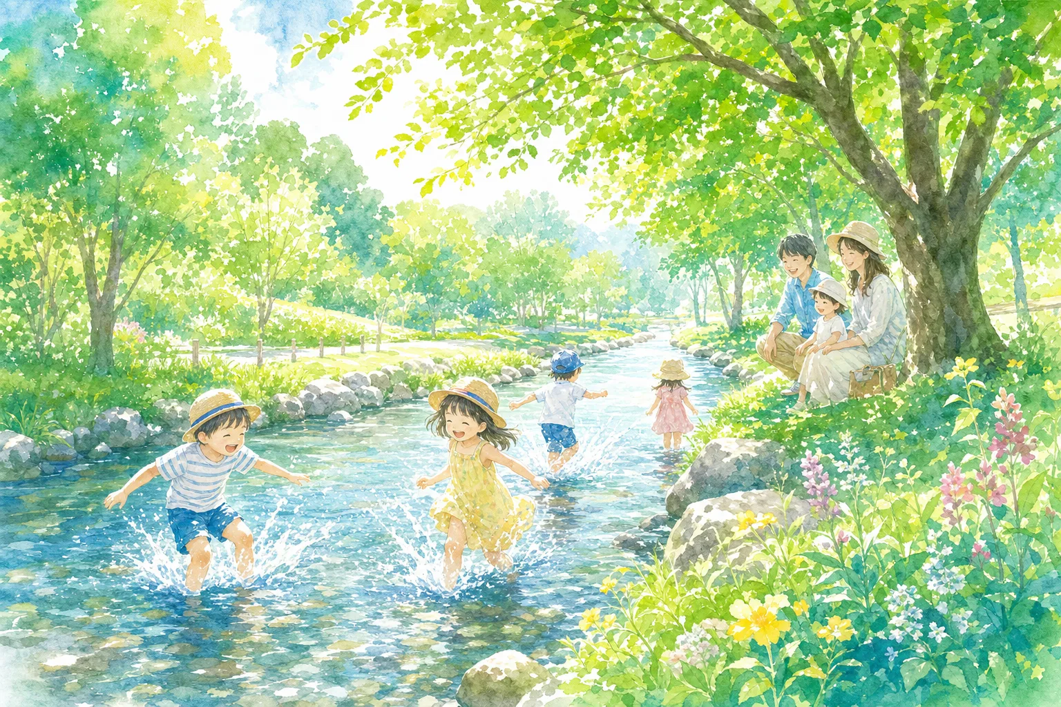 2026年 大横川親水公園 流れ 1日満喫コース