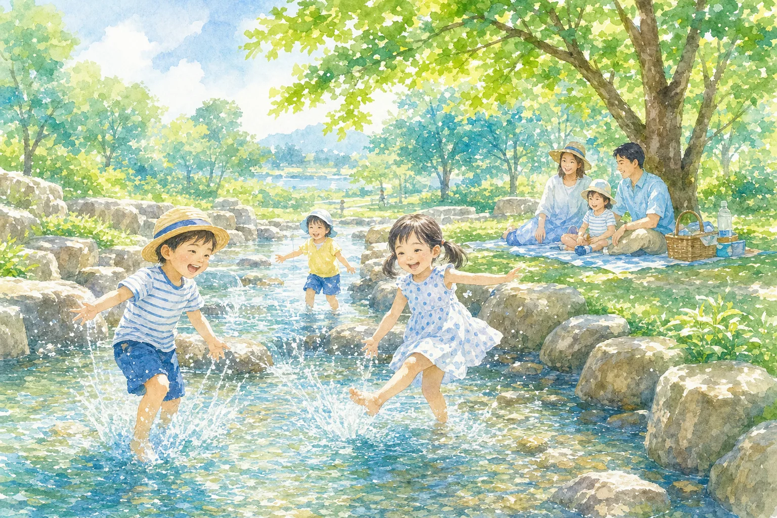 2026年 百目木公園 せせらぎ 1日満喫コース