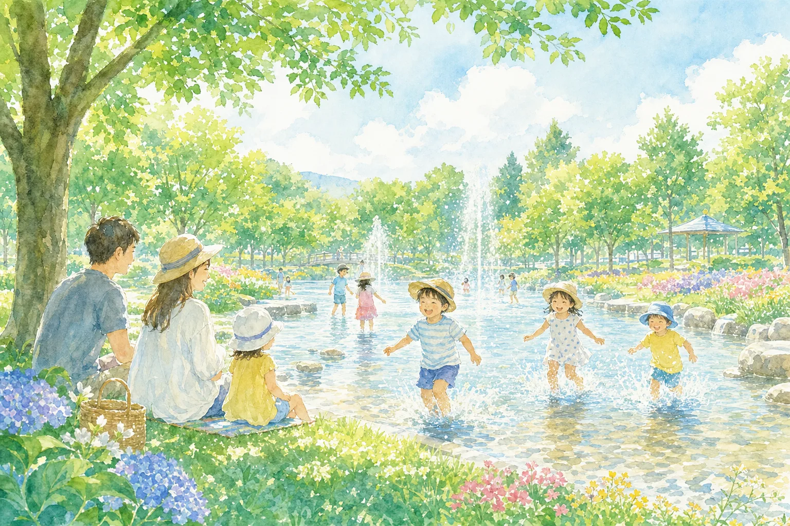 2026年 東大和南公園 流れ・じゃぶじゃぶ池 1日満喫コース