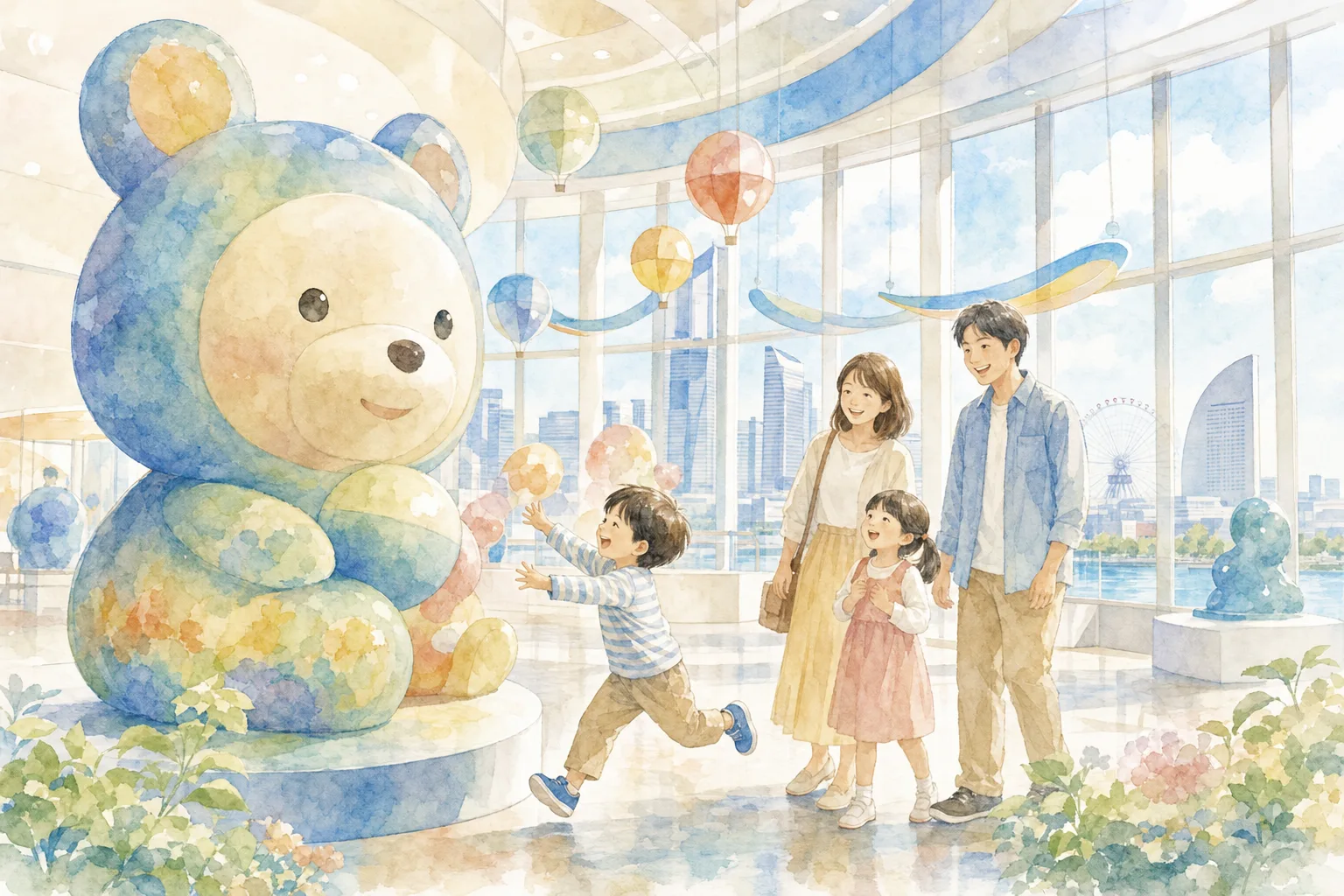 2026年 横浜アンパンマンこどもミュージアム&モールの涼さんぽ 1日満喫コース