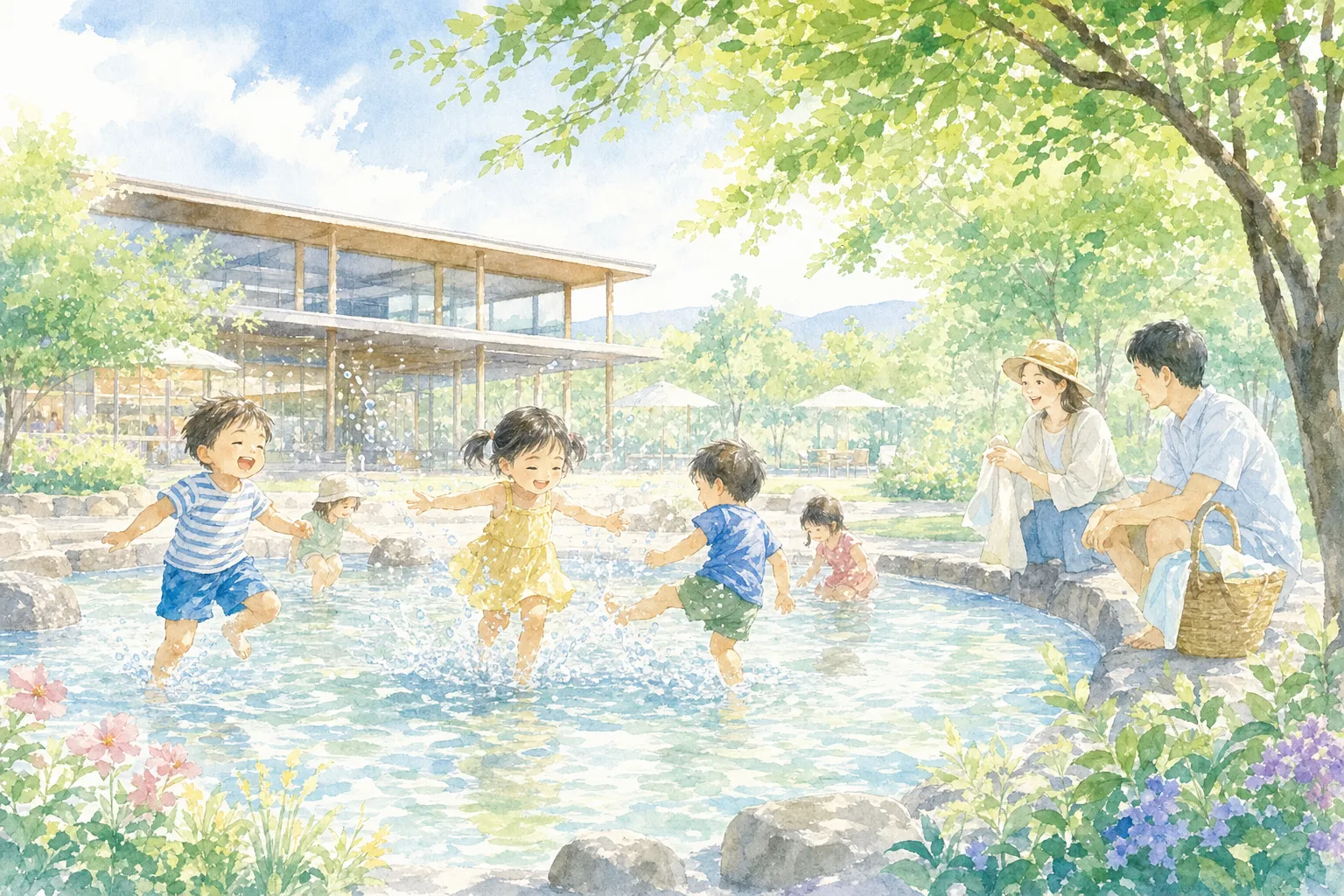 2026年 いわき市こども元気センター じゃぶじゃぶ池 1日満喫コース