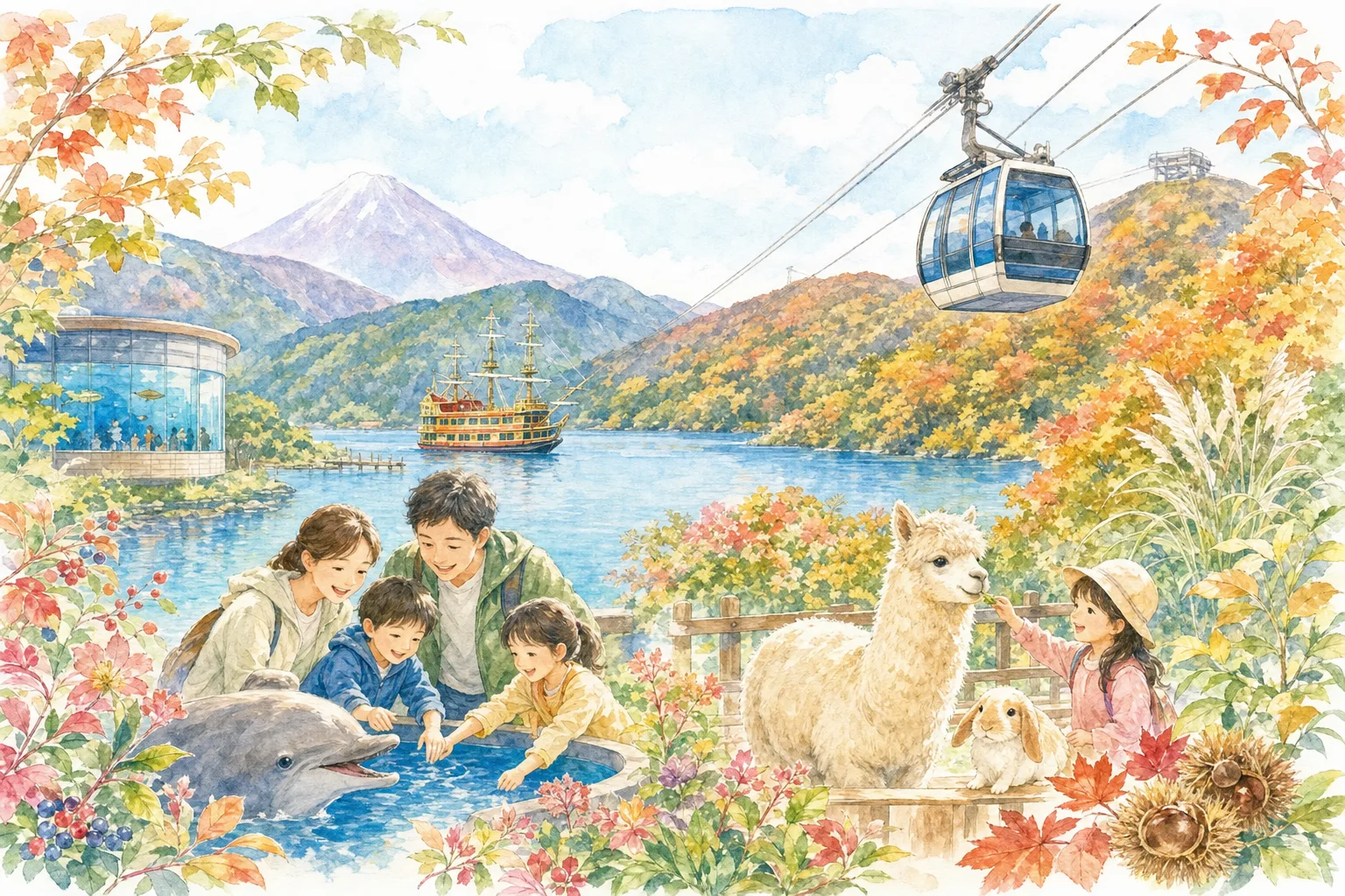 2026年 箱根園 1日満喫コース